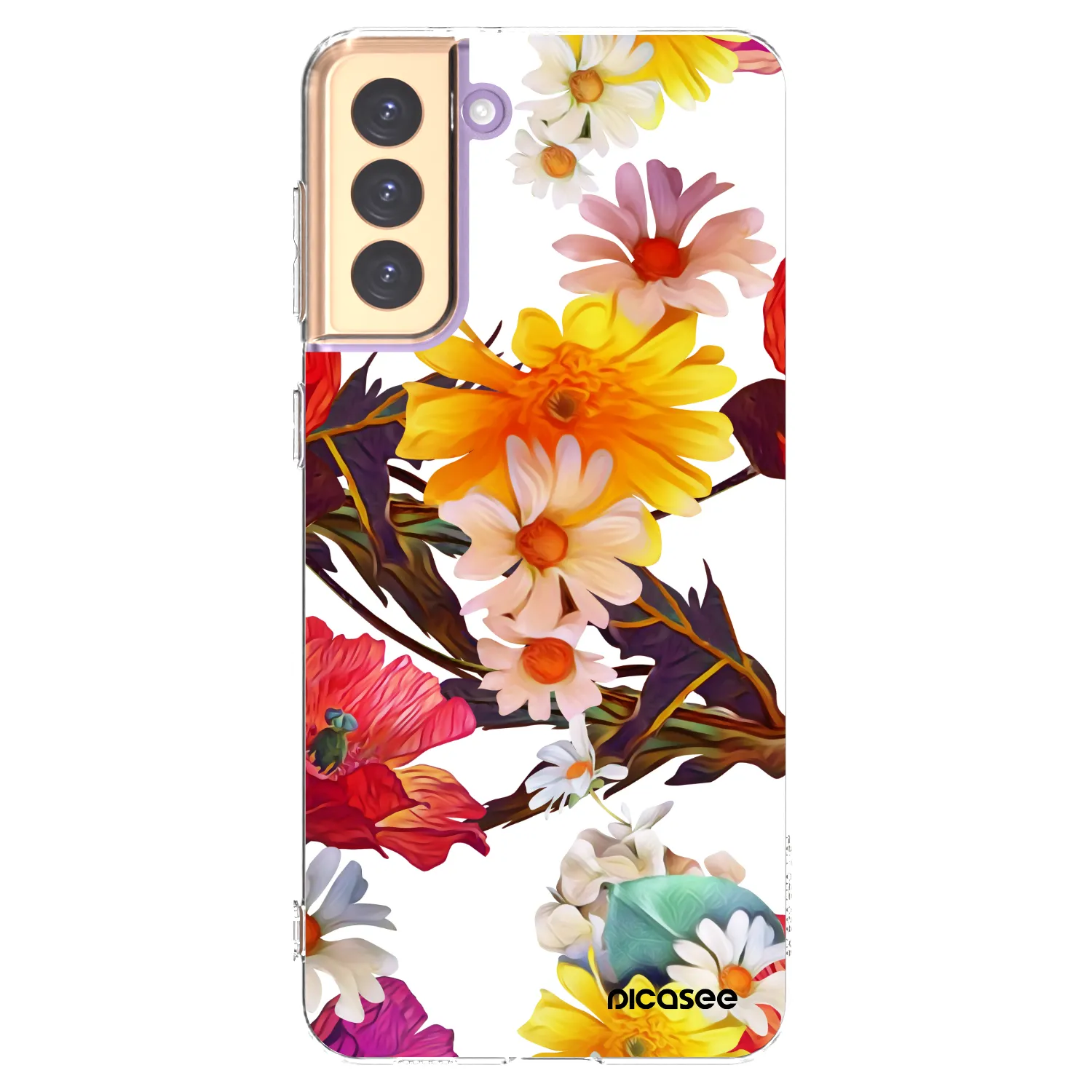 Picasee διαφανής θήκη σιλικόνης Samsung Galaxy S21+ 5G G996F - Meadow