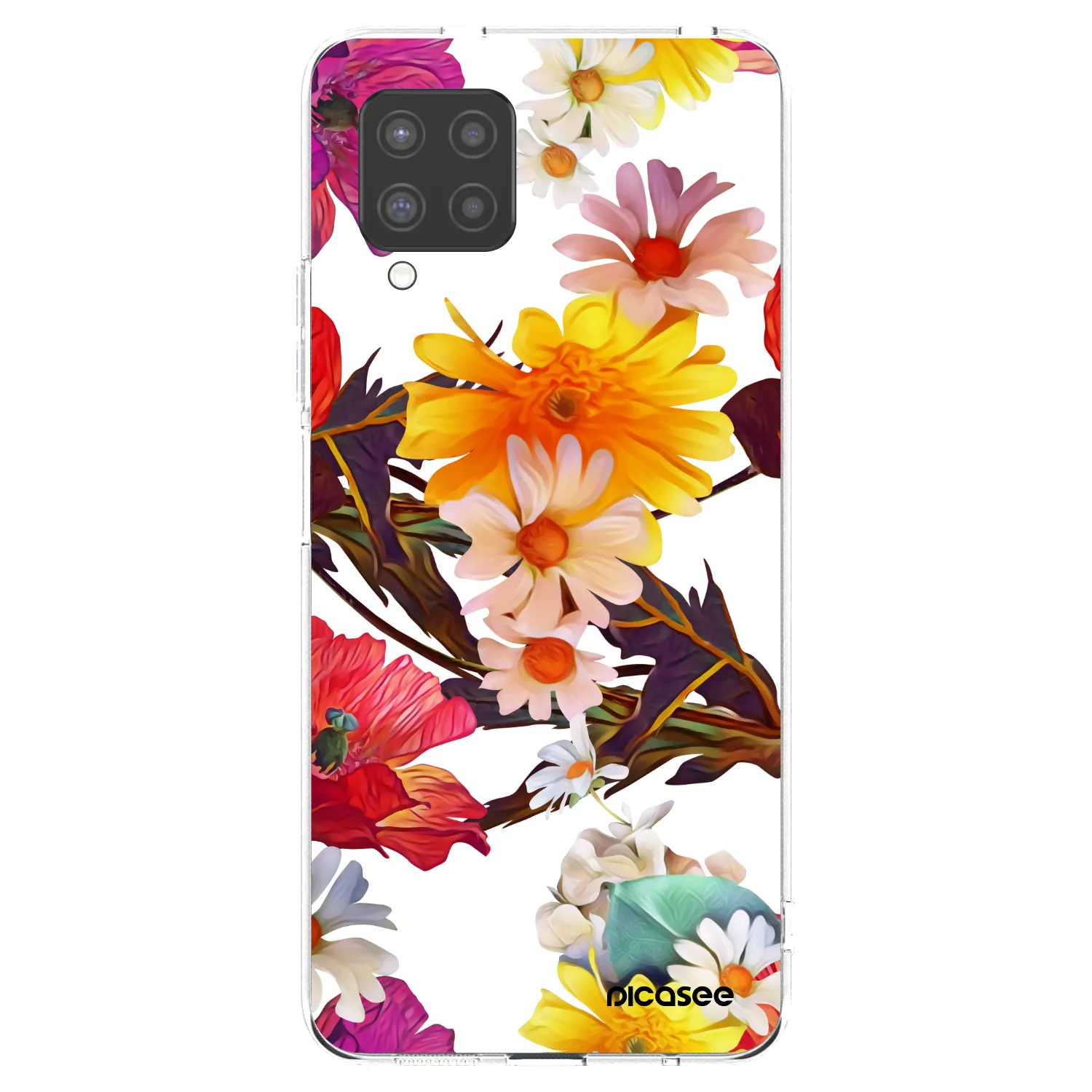 Picasee διαφανής θήκη σιλικόνης Samsung Galaxy A42 A426B - Meadow