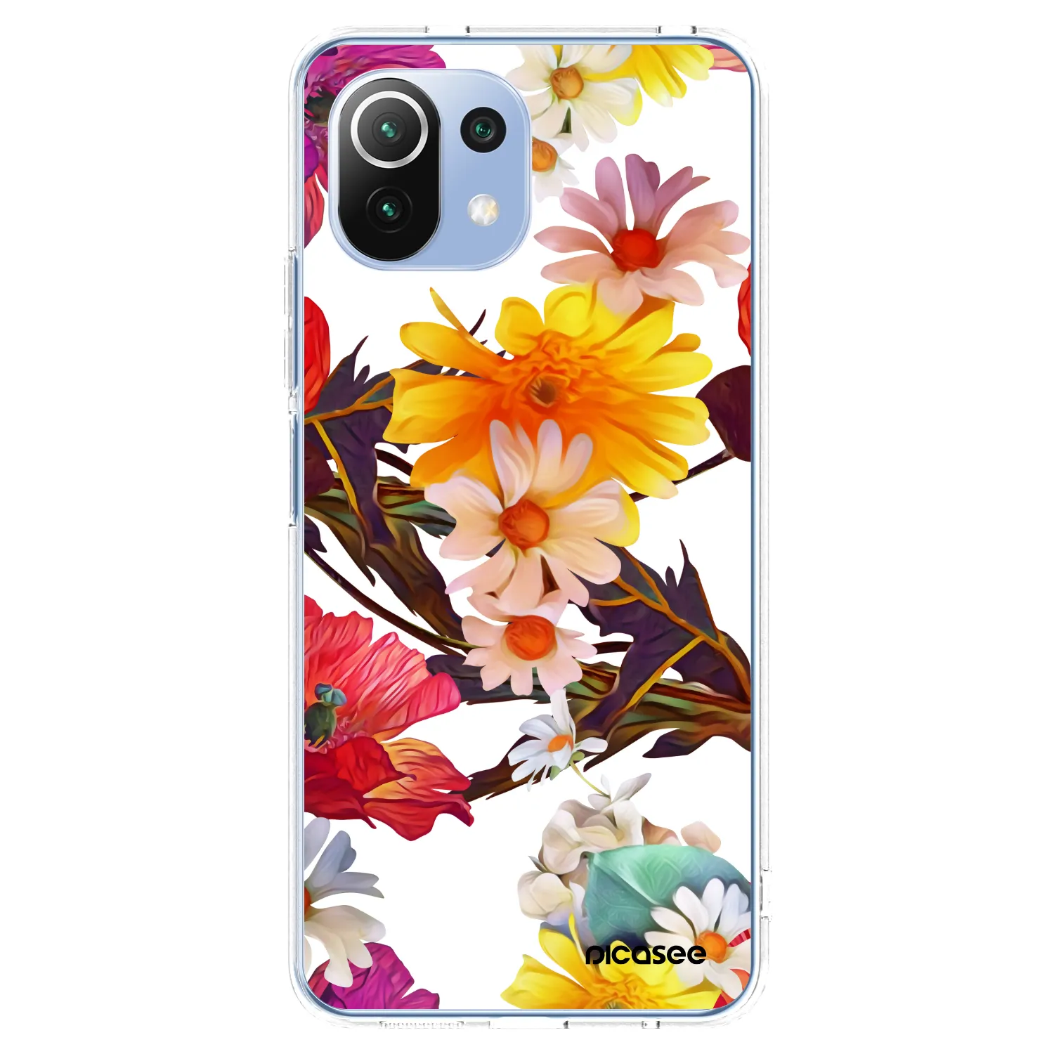 Picasee διαφανής θήκη σιλικόνης Xiaomi Mi 11 Lite - Meadow