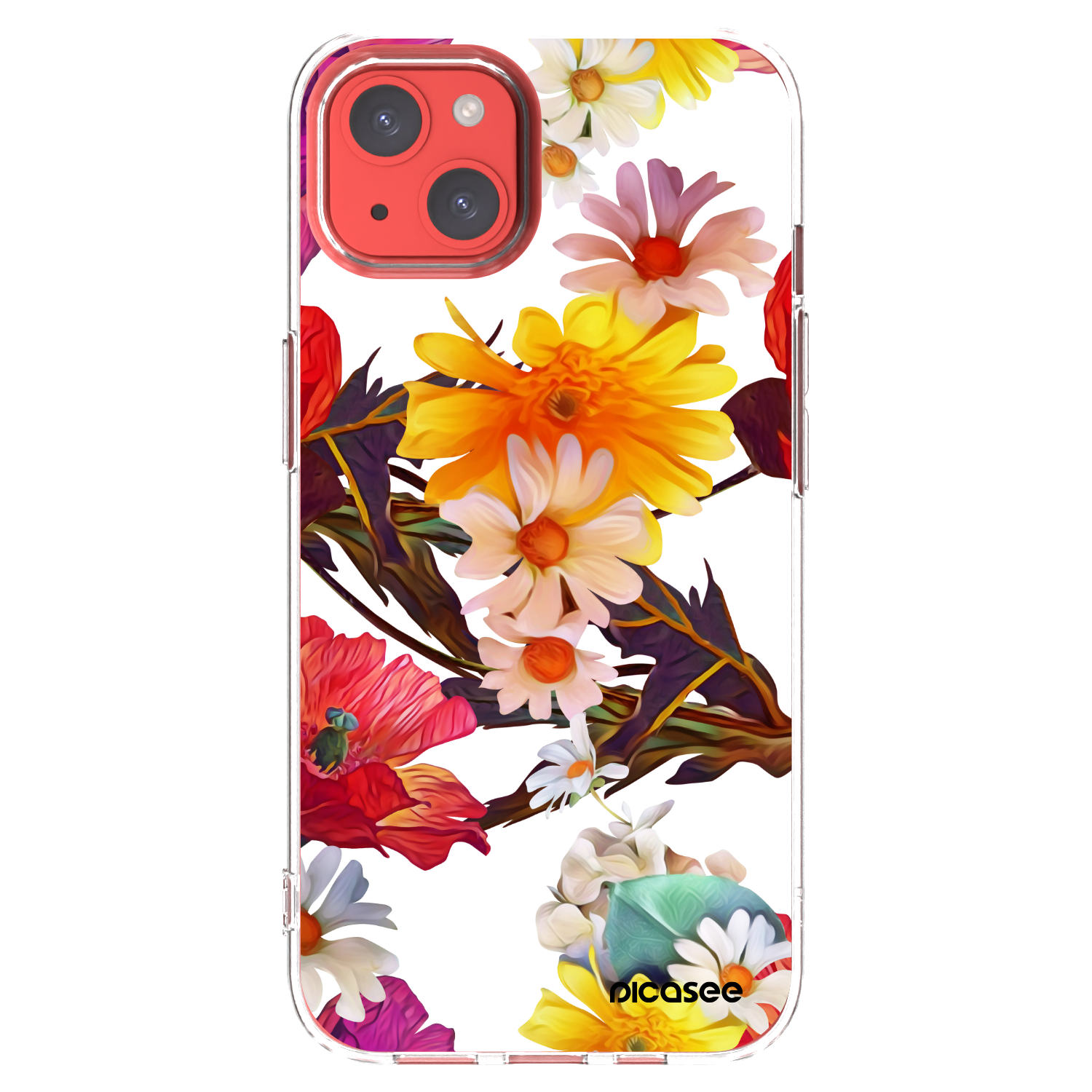 Picasee διαφανής θήκη σιλικόνης Apple iPhone 13 - Meadow