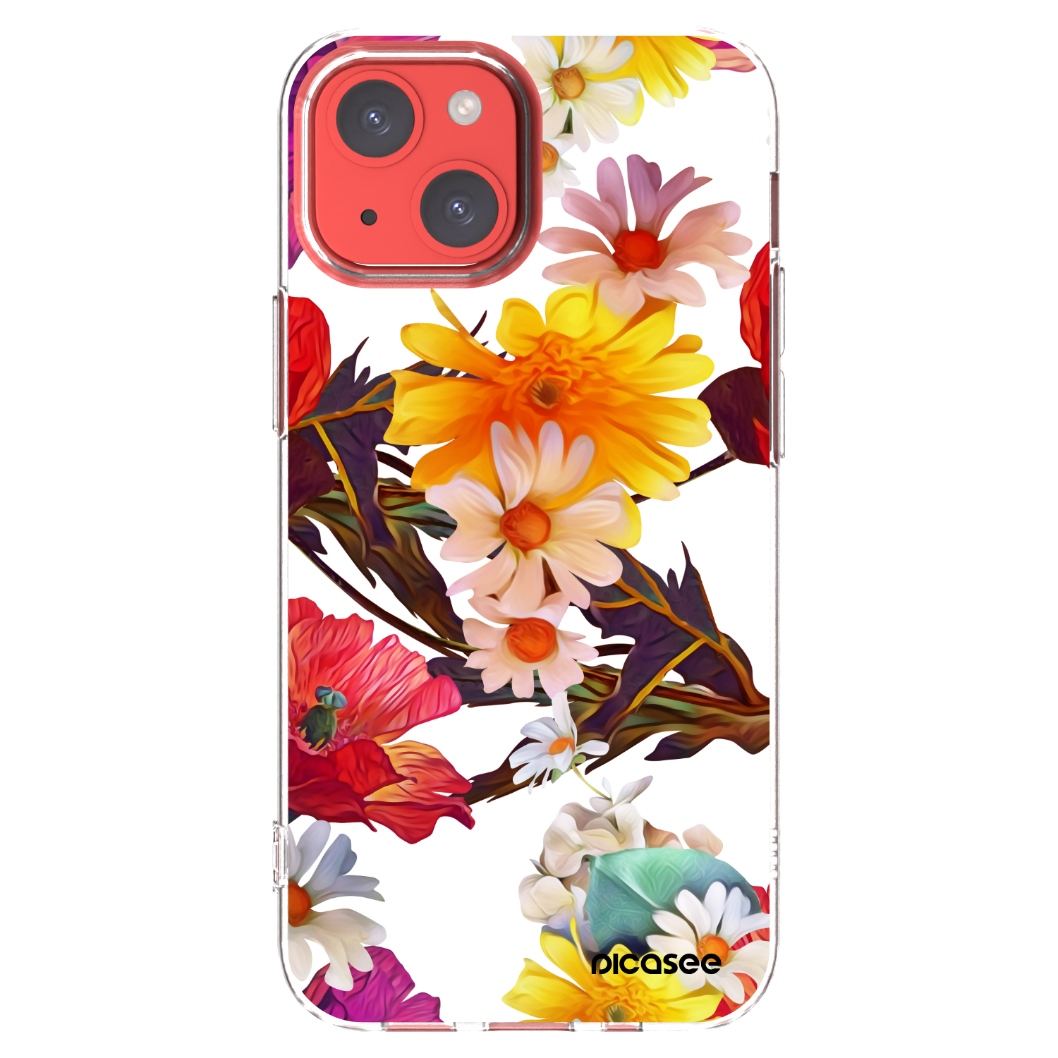 Picasee διαφανής θήκη σιλικόνης Apple iPhone 13 mini - Meadow