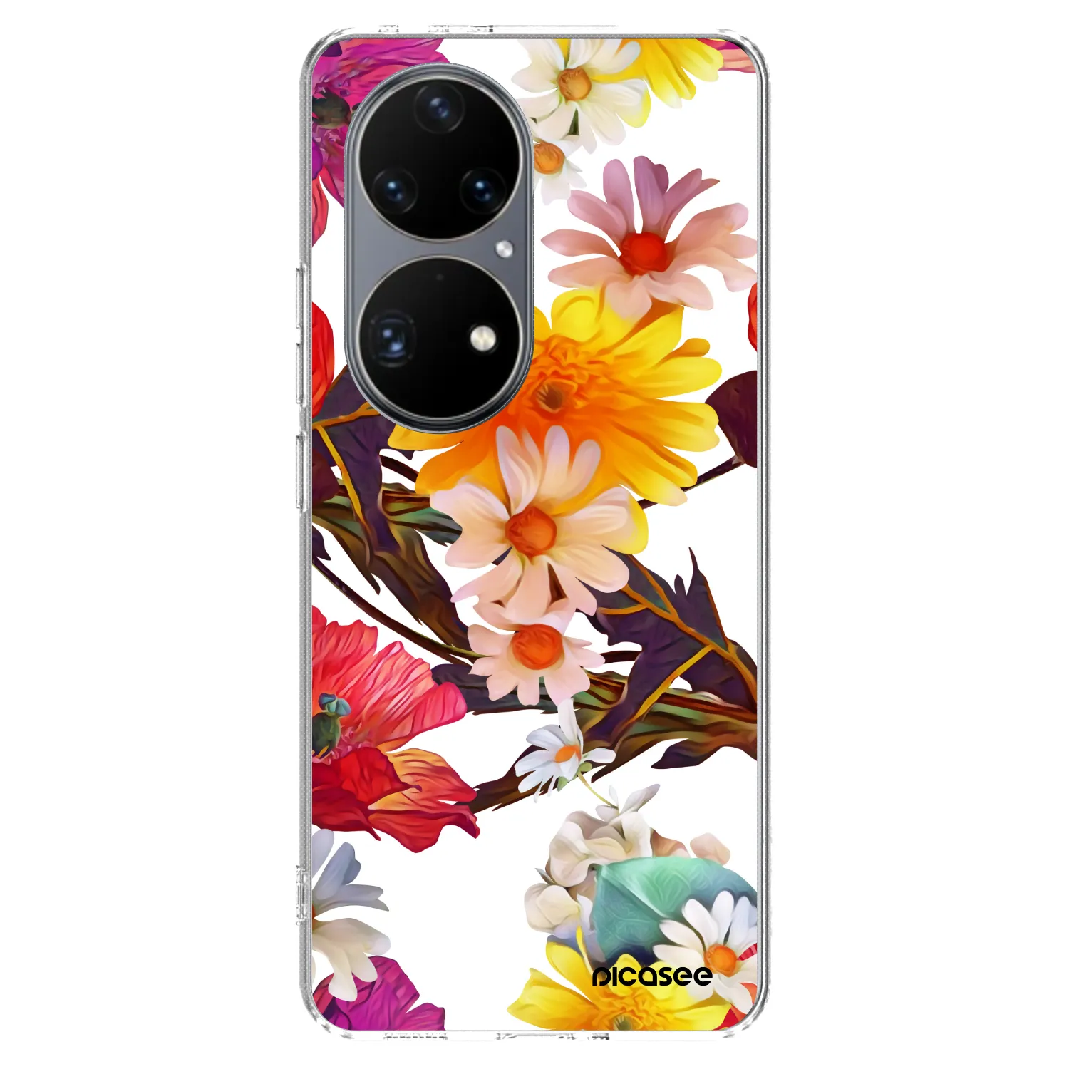 Picasee διαφανής θήκη σιλικόνης Huawei P50 - Meadow