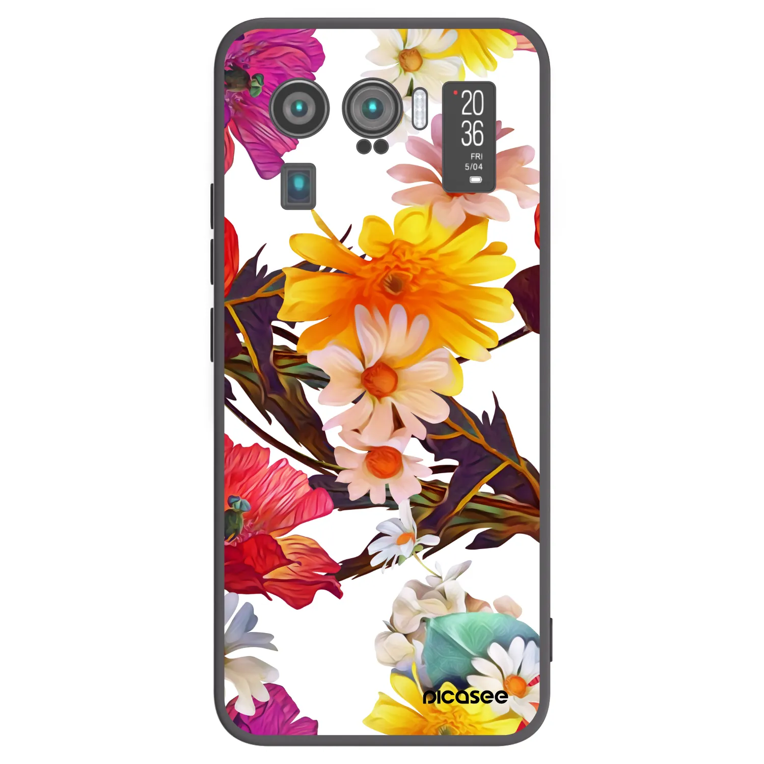 Picasee Μαύρη θήκη σιλικόνης για Xiaomi Mi 11 Ultra - Meadow