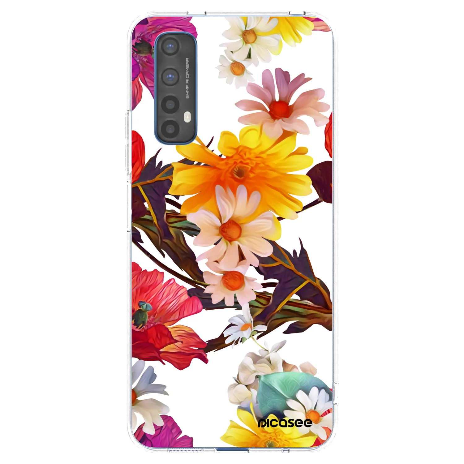 Picasee διαφανής θήκη σιλικόνης Realme 7 - Meadow