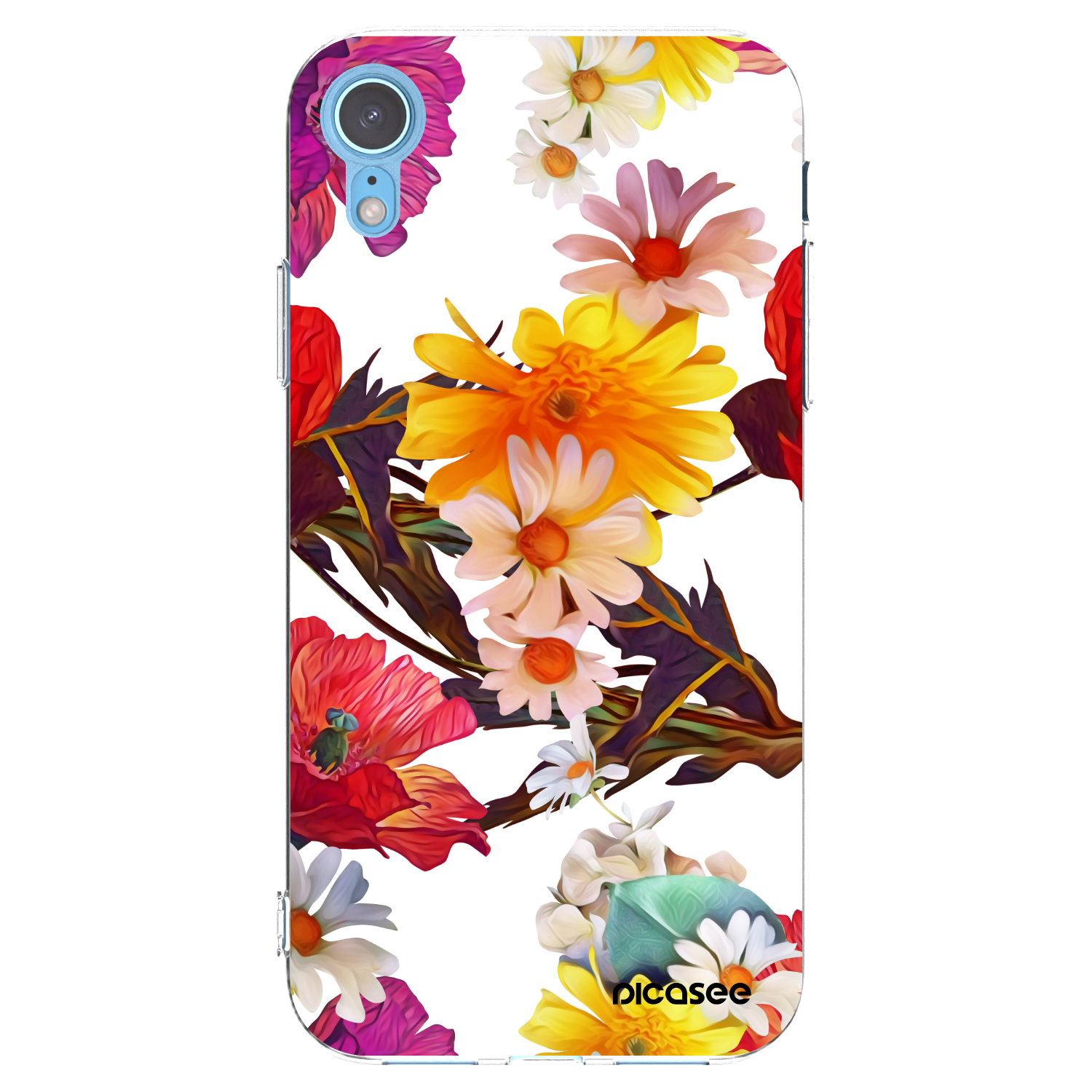 Picasee διαφανής θήκη σιλικόνης Apple iPhone XR - Meadow