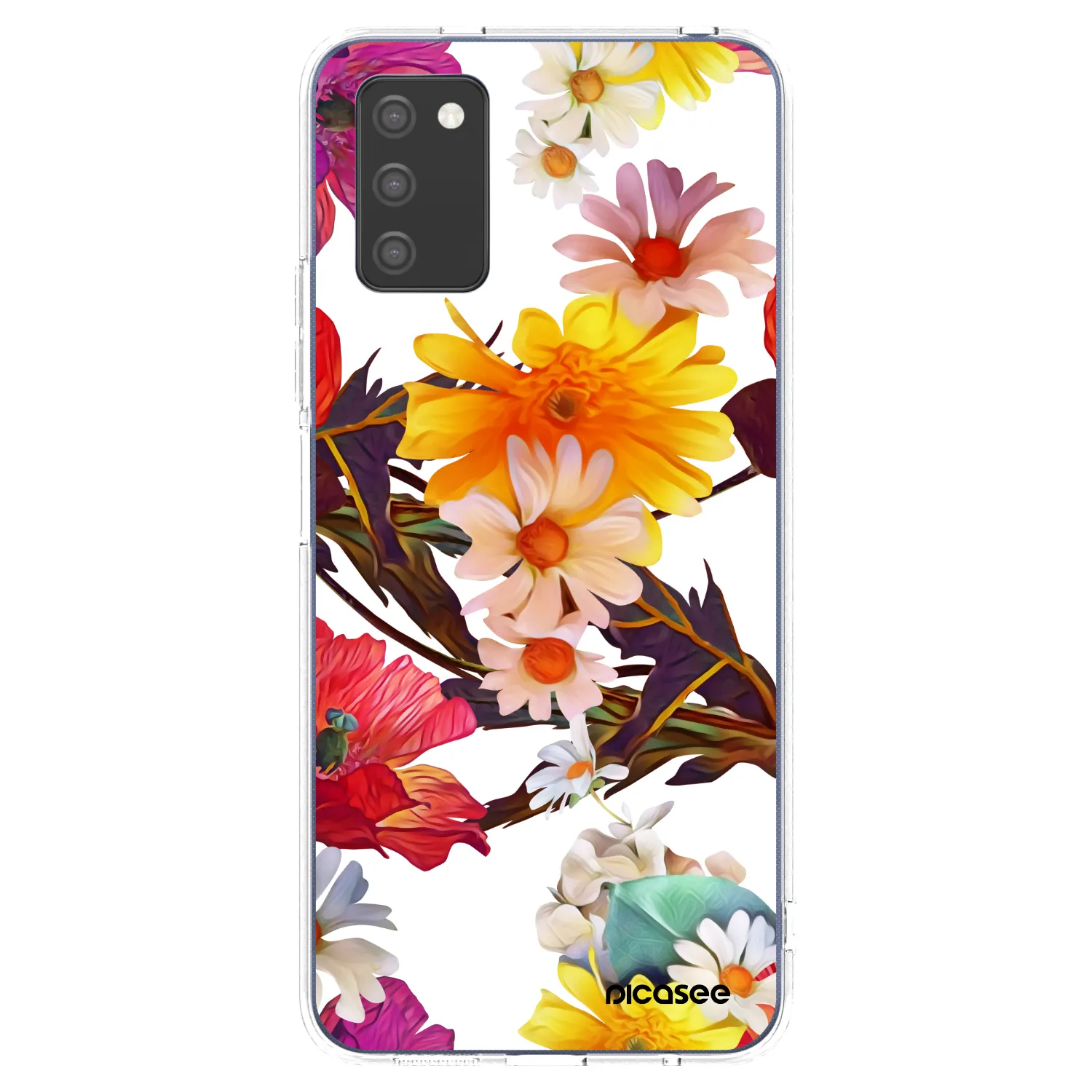 Picasee διαφανής θήκη σιλικόνης Samsung Galaxy A03s A037G - Meadow