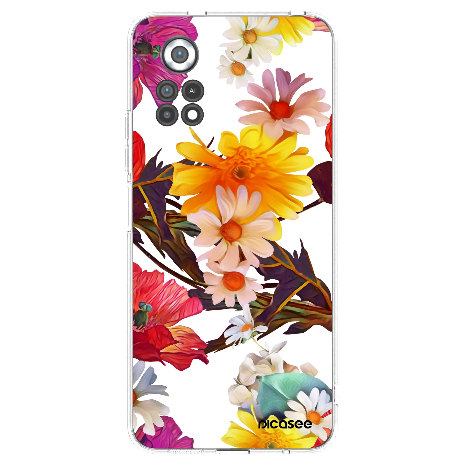 Picasee διαφανής θήκη σιλικόνης Xiaomi Poco X4 Pro 5G - Meadow