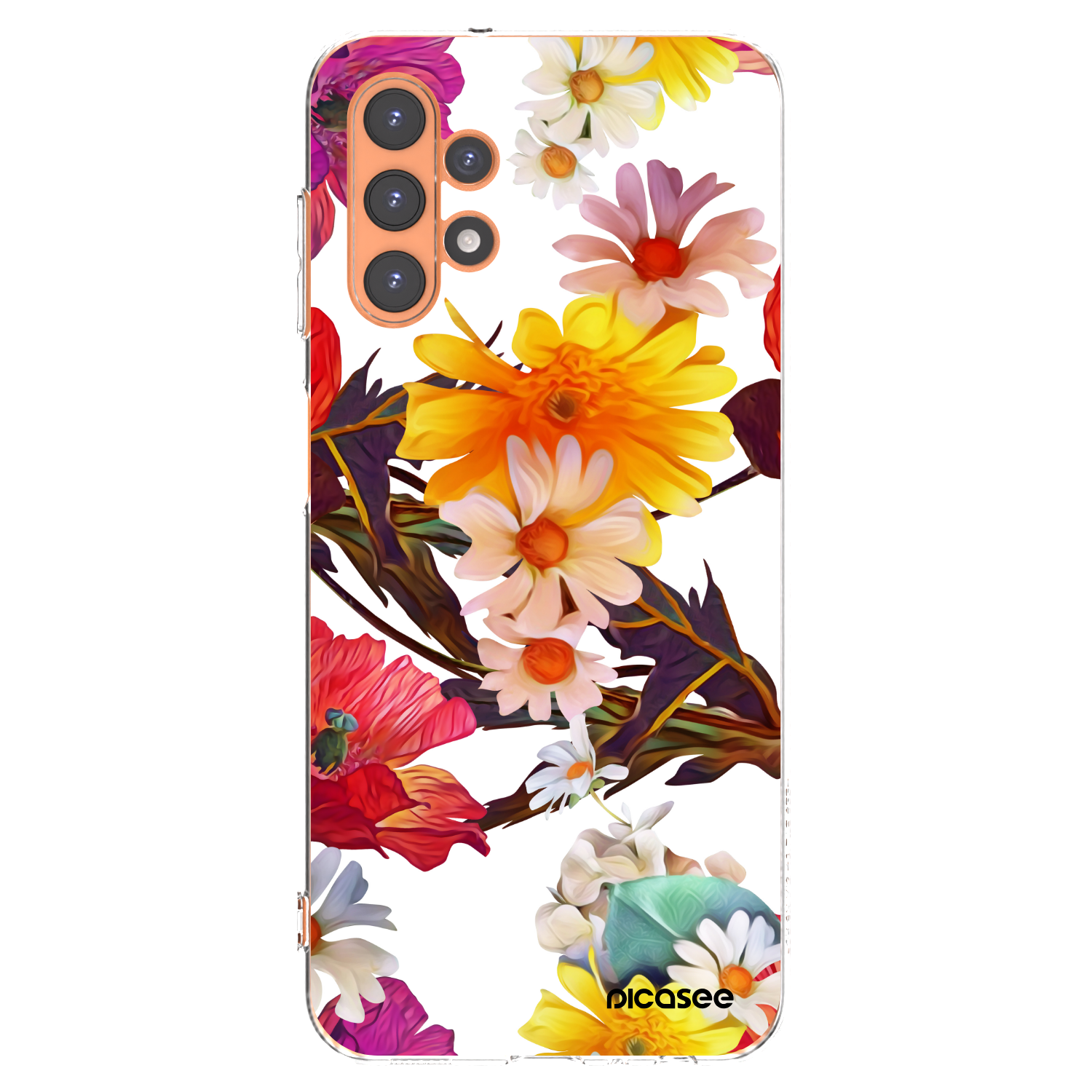 Picasee διαφανής θήκη σιλικόνης Samsung Galaxy A13 4G A135 - Meadow
