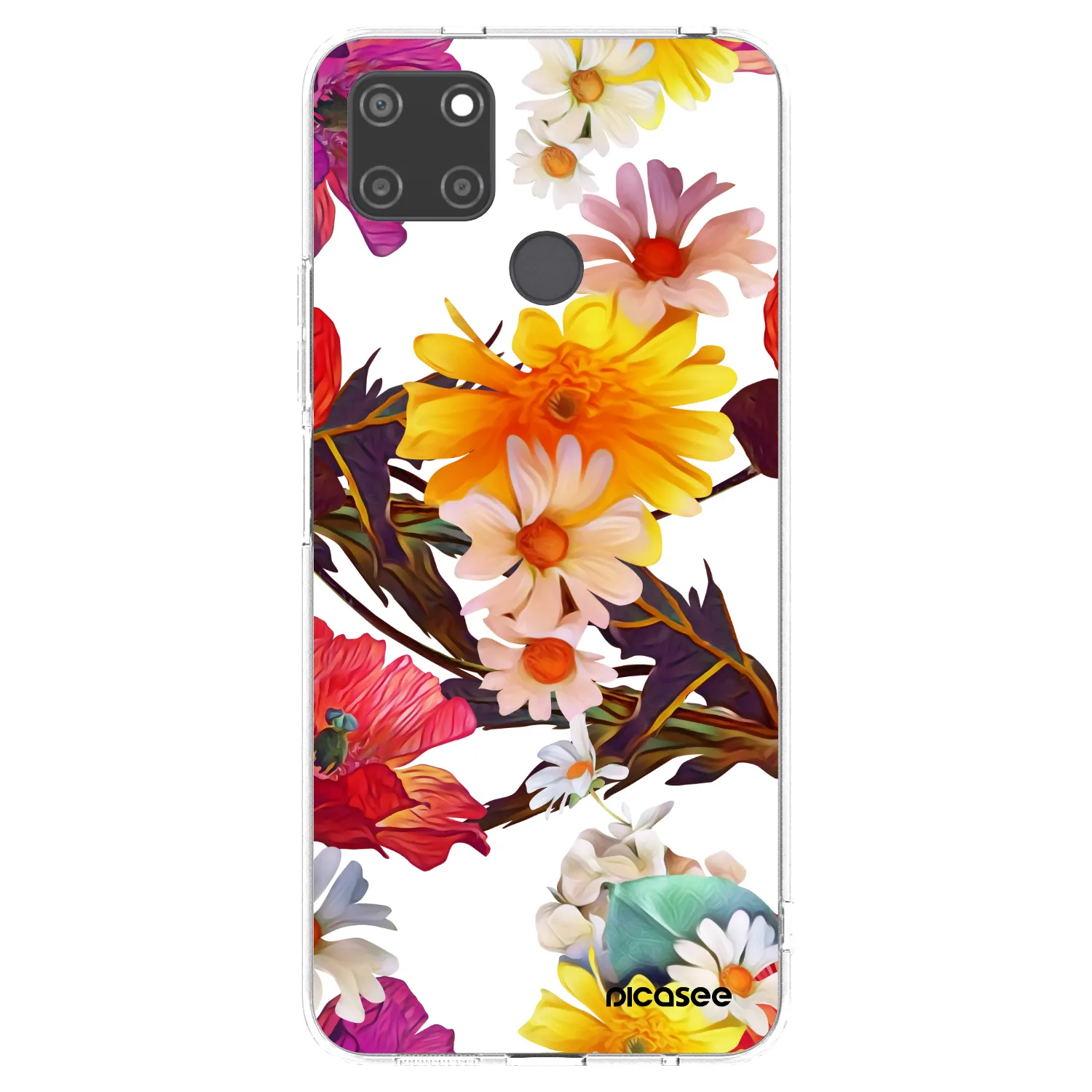 Picasee διαφανής θήκη σιλικόνης Realme C21Y - Meadow