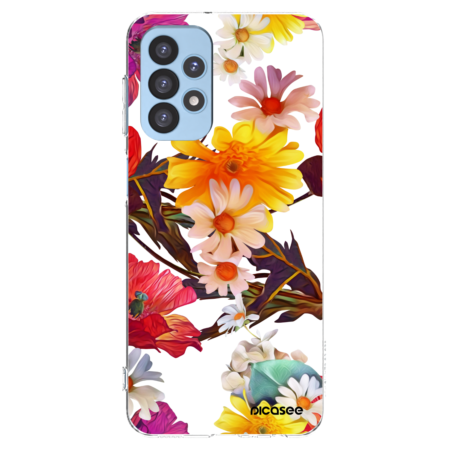 Picasee διαφανής θήκη σιλικόνης Samsung Galaxy A23 A235F 4G - Meadow