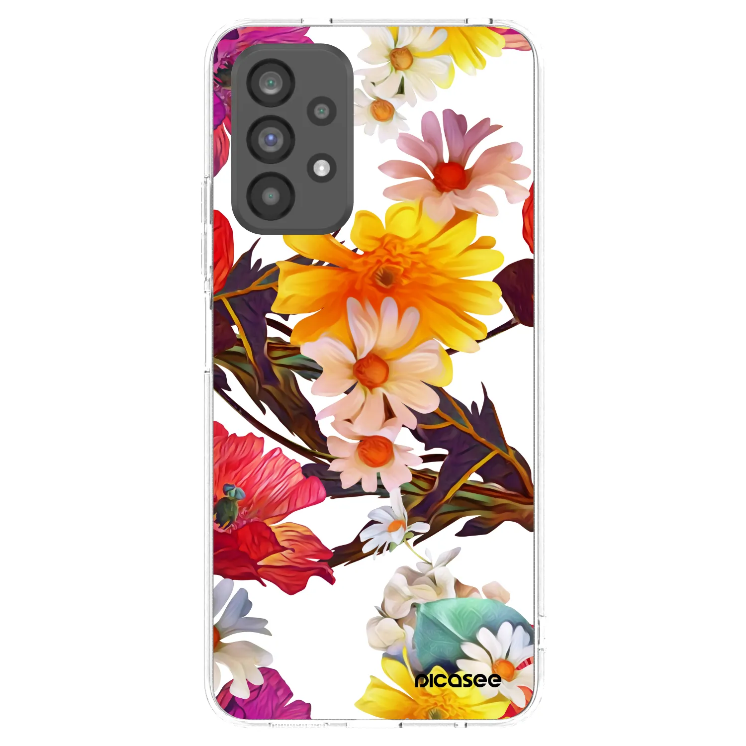 Picasee διαφανής θήκη σιλικόνης Samsung Galaxy A73 5G - Meadow
