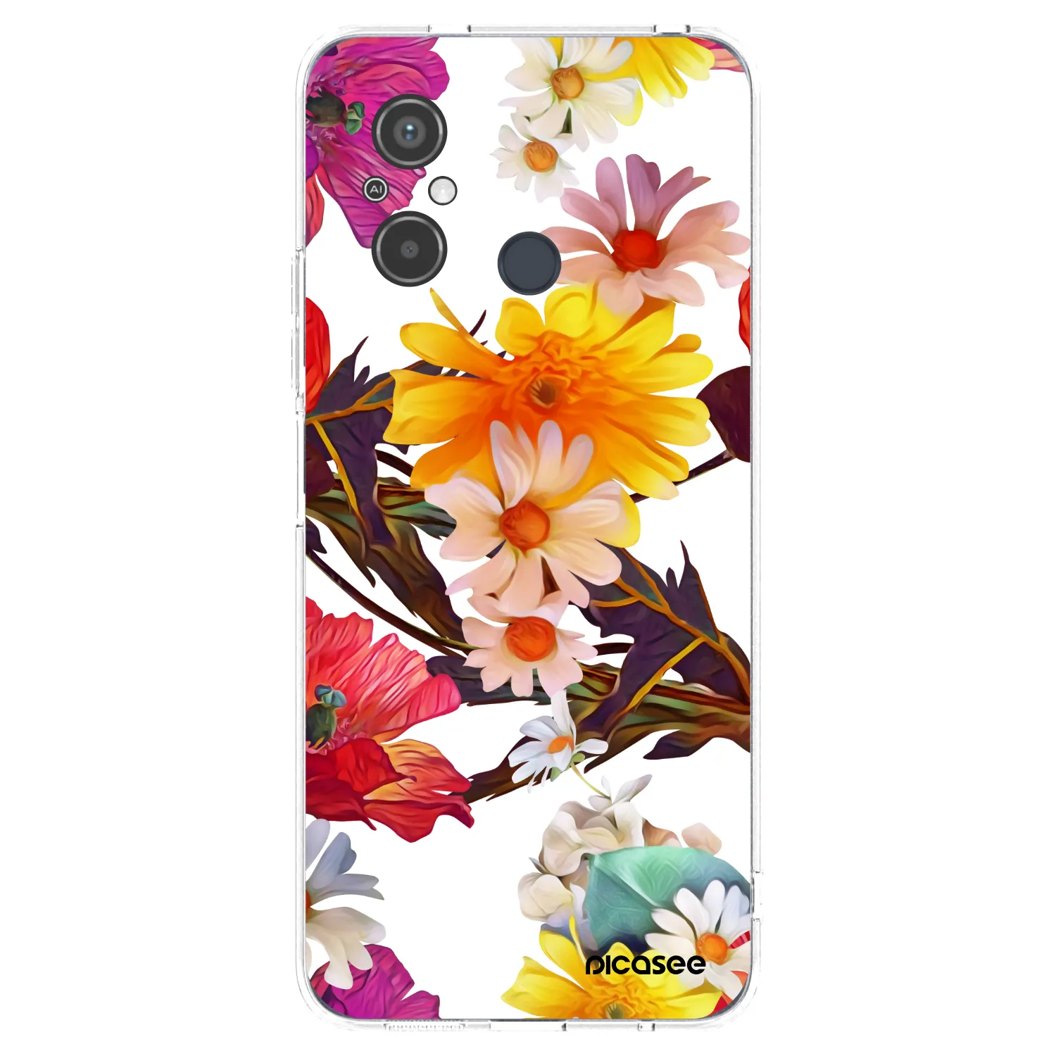 Picasee διαφανής θήκη σιλικόνης Xiaomi Redmi 12C - Meadow