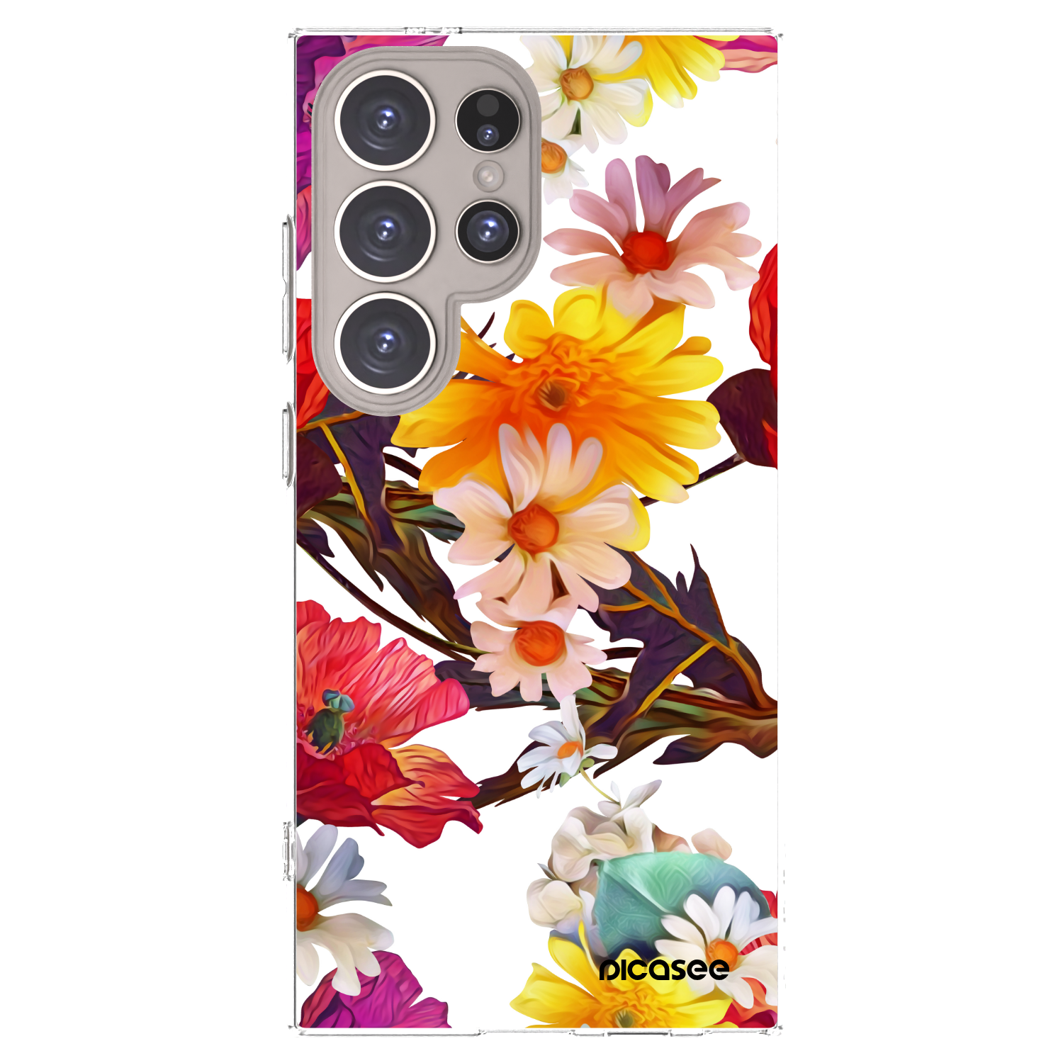 Picasee διαφανής θήκη σιλικόνης Samsung Galaxy S24 Ultra S928B 5G - Meadow