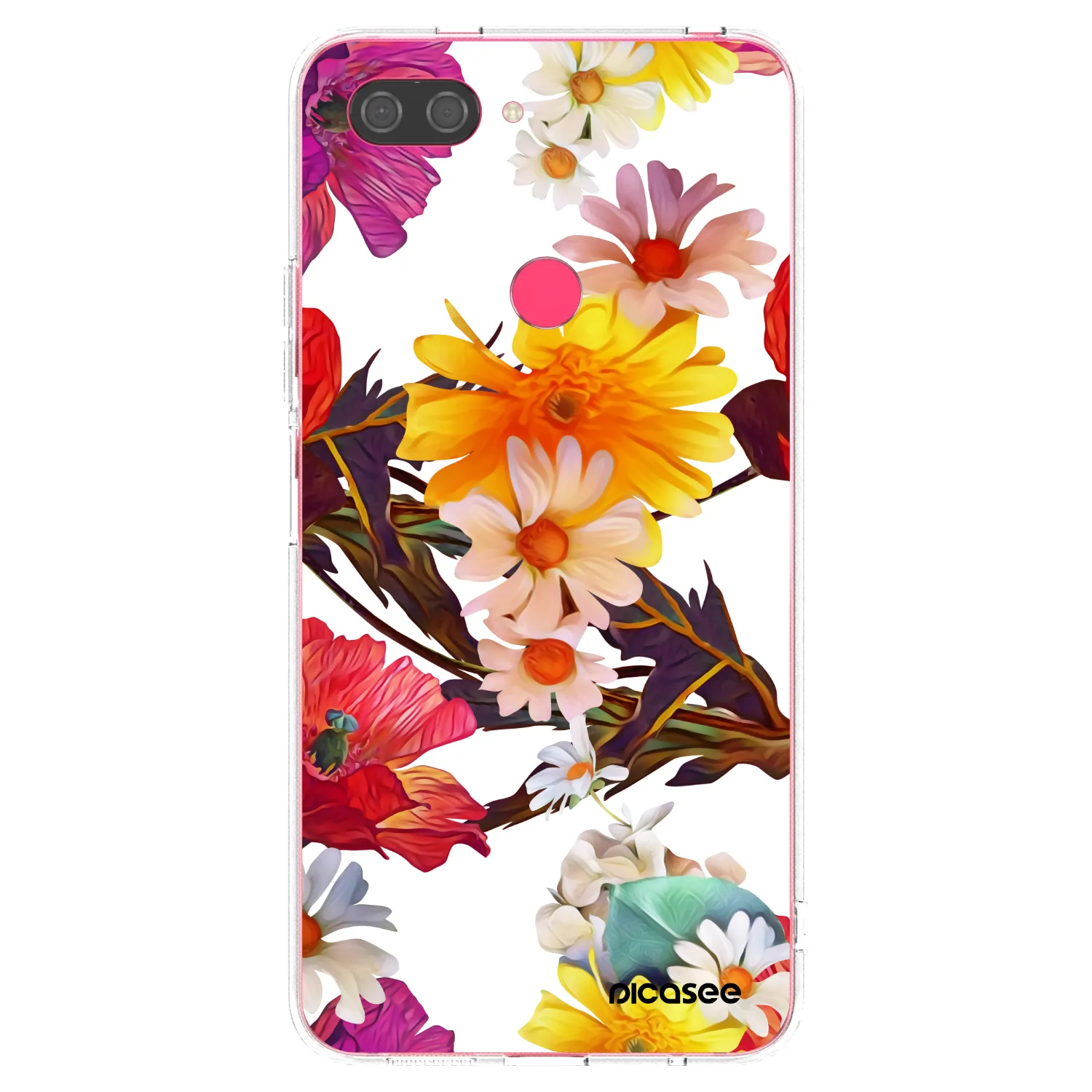 Picasee διαφανής θήκη σιλικόνης Xiaomi Mi 8 Lite - Meadow