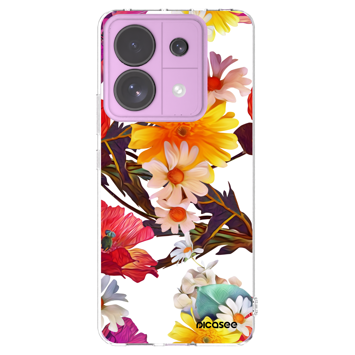 Picasee διαφανής θήκη σιλικόνης Xiaomi Redmi Note 13 Pro 5G - Meadow