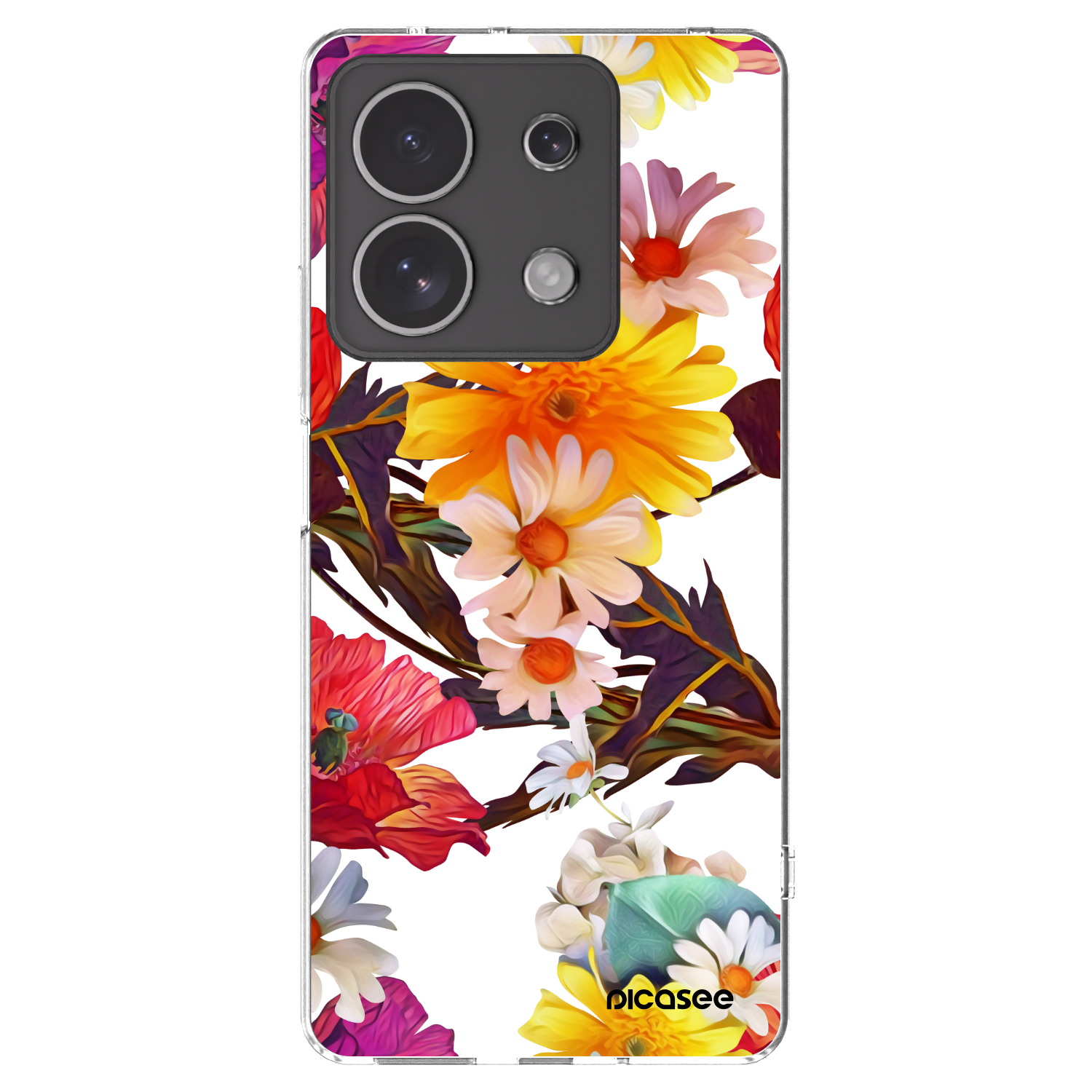 Picasee διαφανής θήκη σιλικόνης Xiaomi Redmi Note 13 4G - Meadow