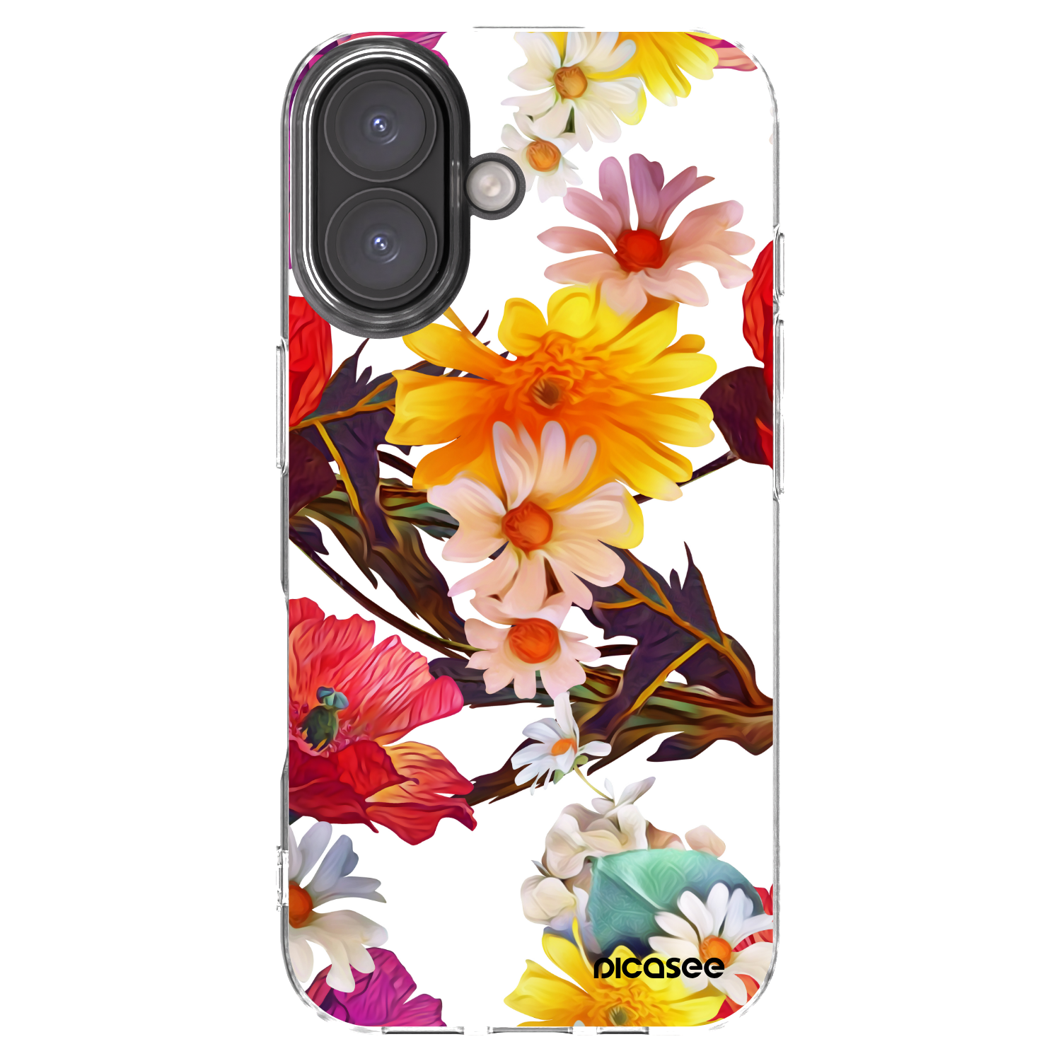 Picasee διαφανής θήκη σιλικόνης Apple iPhone 16 - Meadow