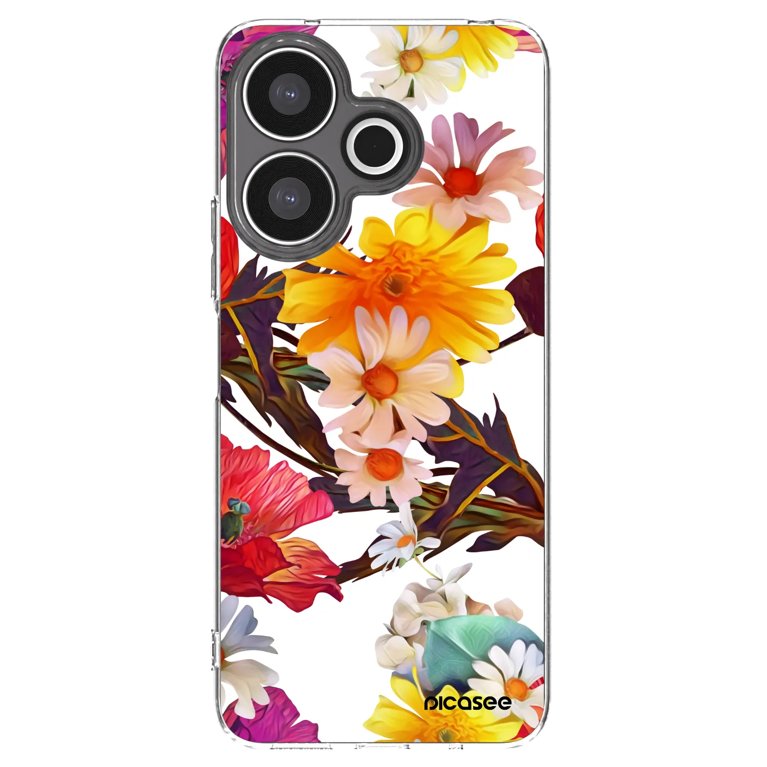 Picasee διαφανής θήκη σιλικόνης Xiaomi Redmi 13 4G - Meadow