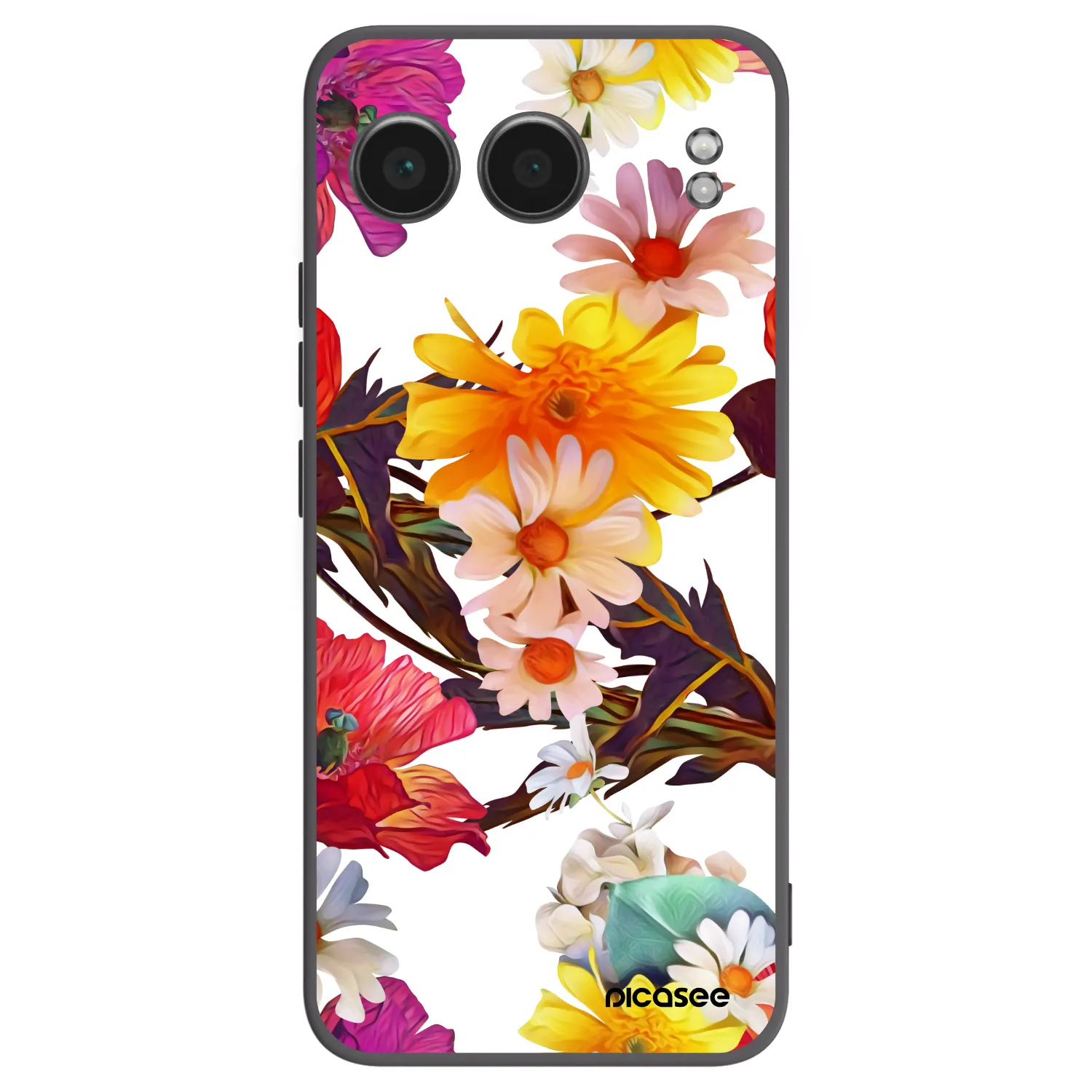 Picasee Μαύρη θήκη σιλικόνης για OnePlus Nord 4 - Meadow