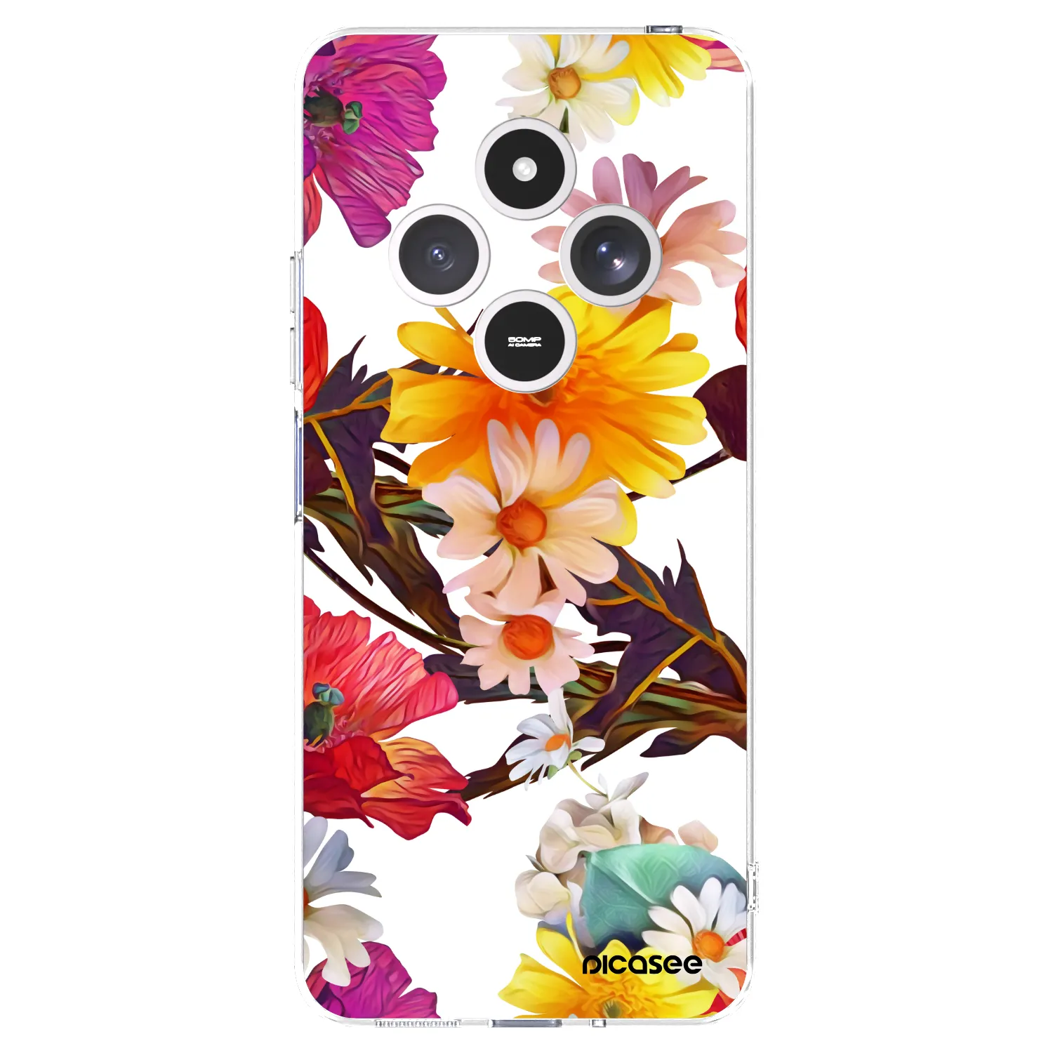 Picasee διαφανής θήκη σιλικόνης Xiaomi Redmi 14C - Meadow