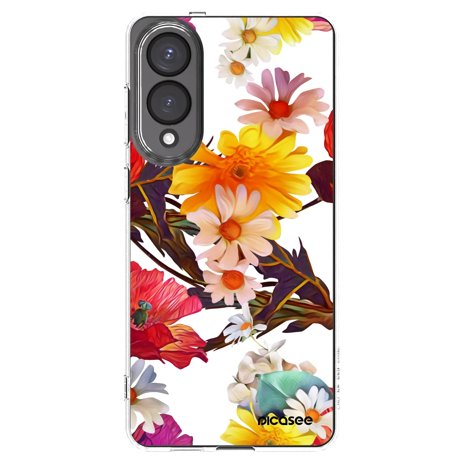 Picasee διαφανής θήκη σιλικόνης Samsung Galaxy S25 Edge 5G - Meadow