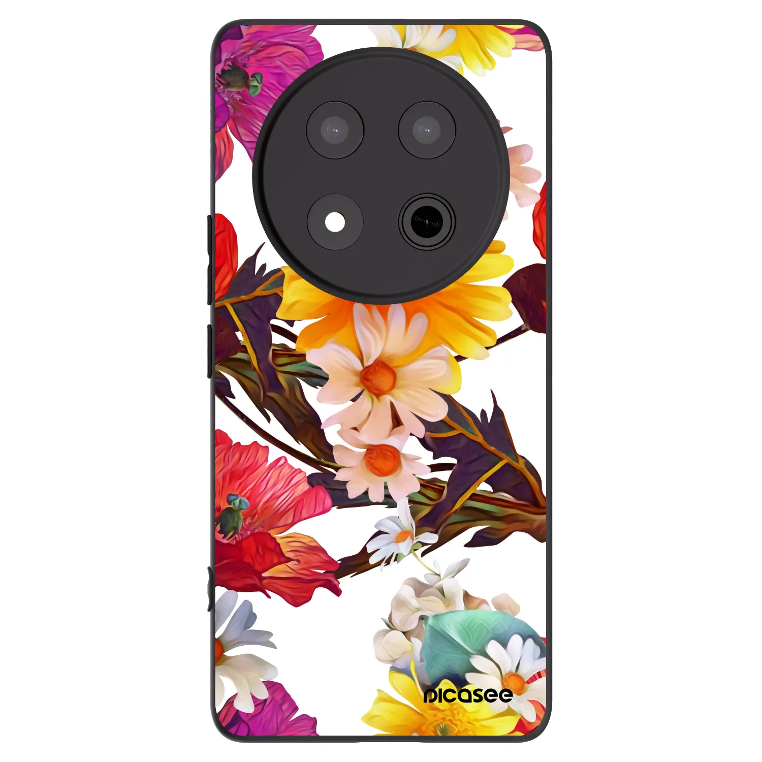 Picasee Μαύρη θήκη σιλικόνης για Honor Magic7 Lite 5G - Meadow