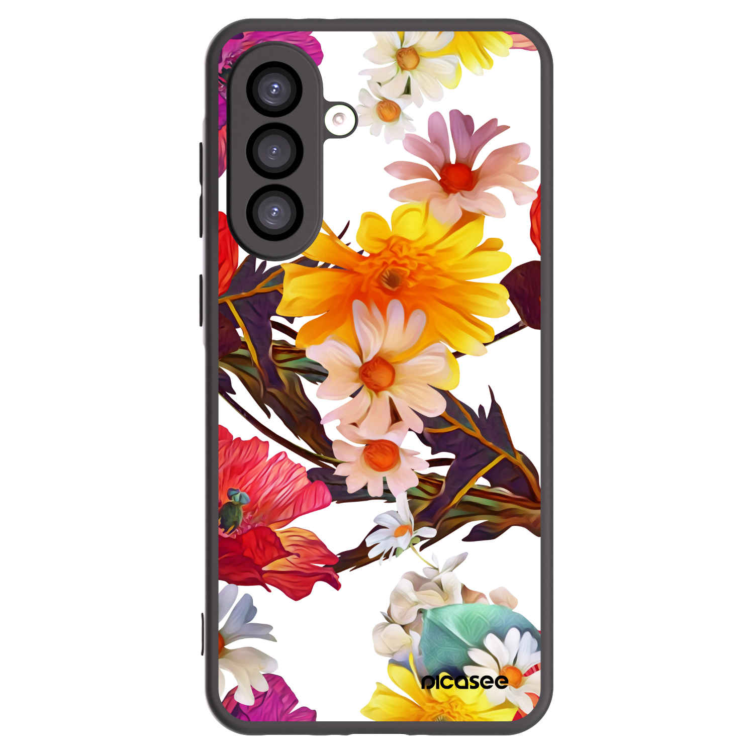 Picasee Μαύρη θήκη σιλικόνης για Samsung Galaxy A26 5G A266B - Meadow
