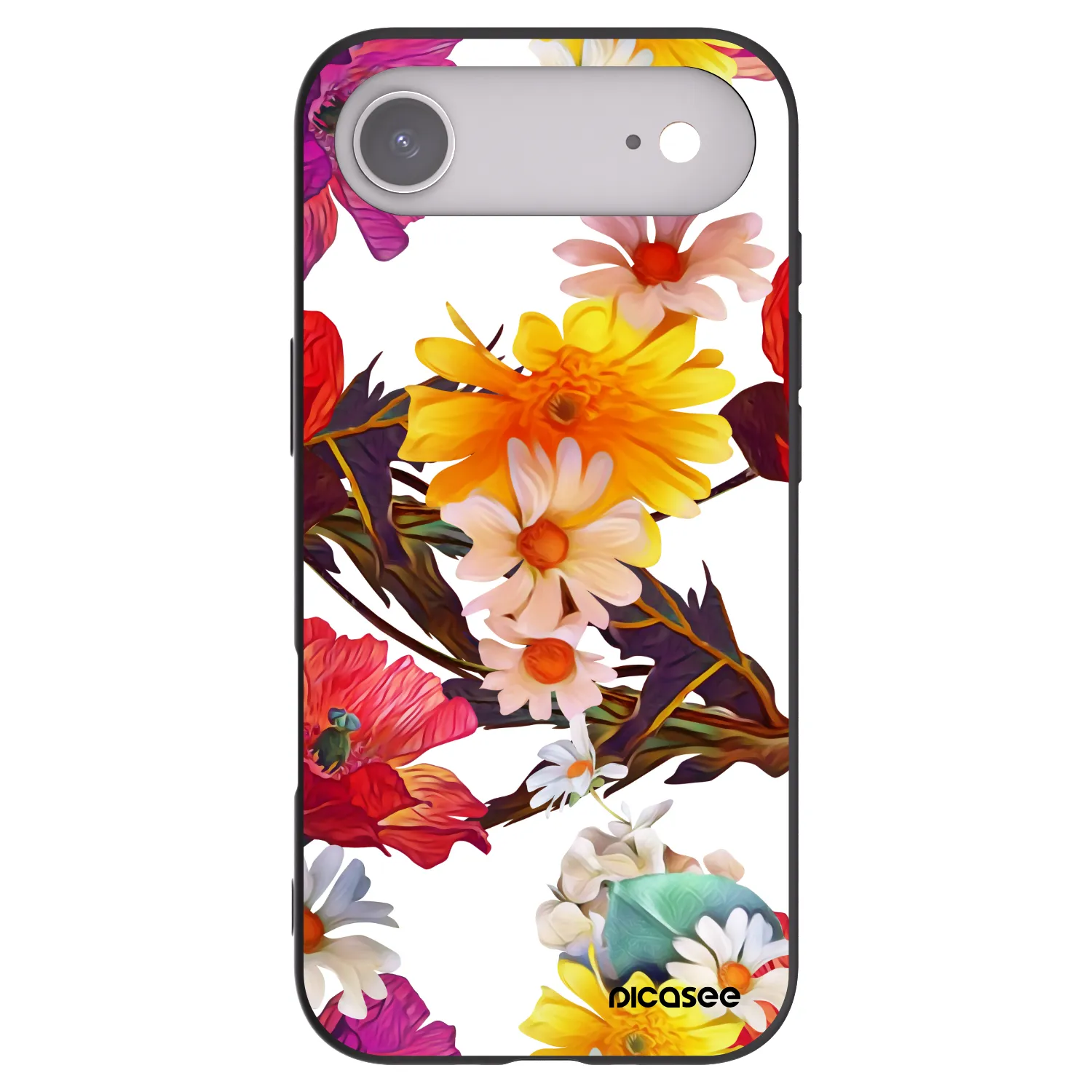 Picasee Μαύρη θήκη σιλικόνης για Apple iPhone Air - Meadow