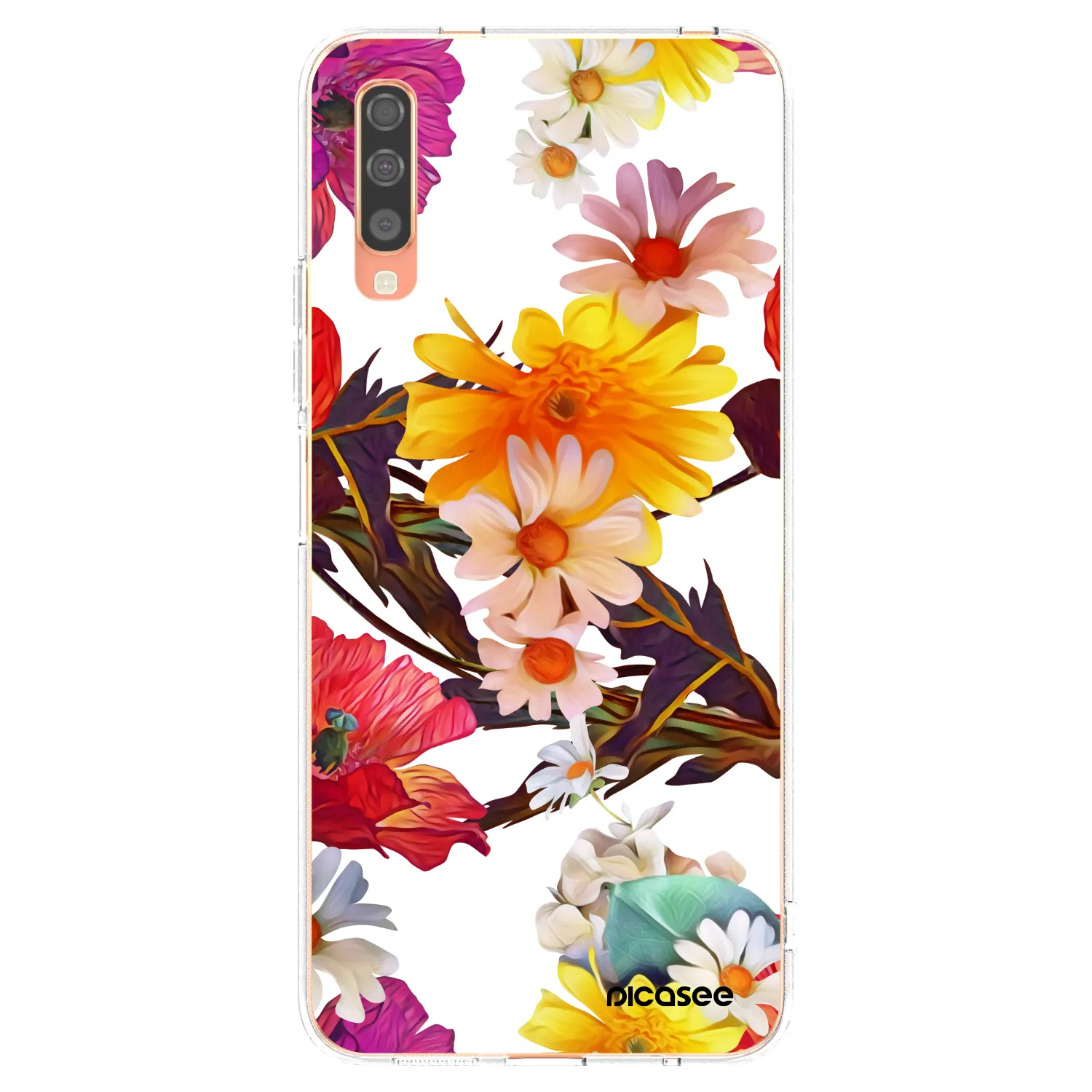 Picasee διαφανής θήκη σιλικόνης Samsung Galaxy A70 A705F - Meadow