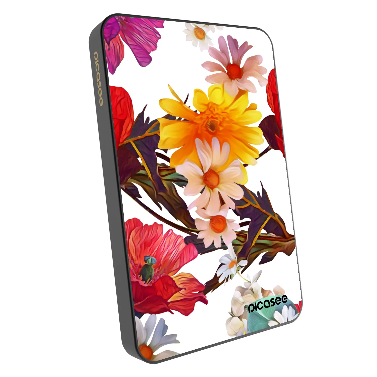Picasee Powerbank με MagSafe 5 000 mAh Γκρί - Meadow