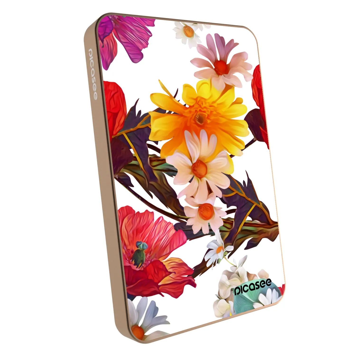 Picasee Powerbank με MagSafe 5 000 mAh Χρυσαφένιος - Meadow