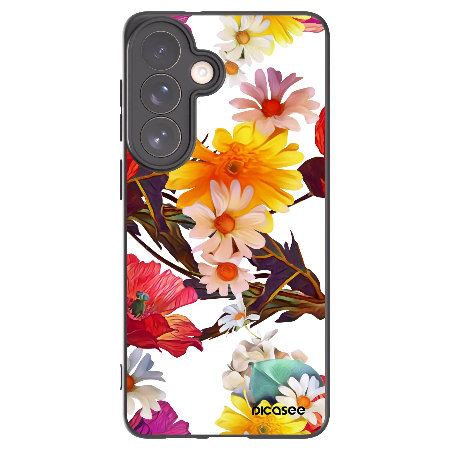 Picasee Μαύρη θήκη σιλικόνης για Samsung Galaxy S26+ - Meadow