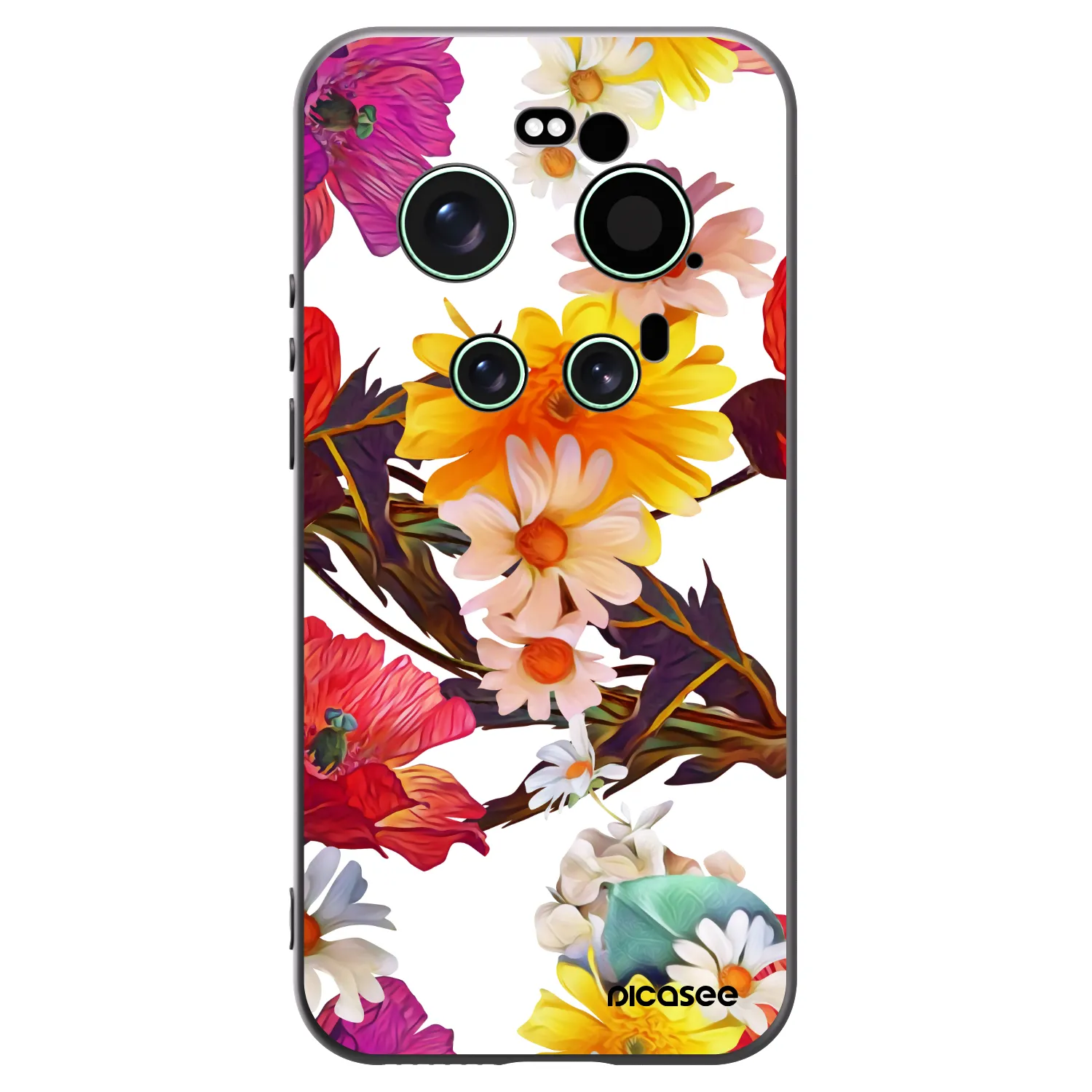 Picasee Μαύρη θήκη σιλικόνης για Xiaomi 17 Ultra - Meadow