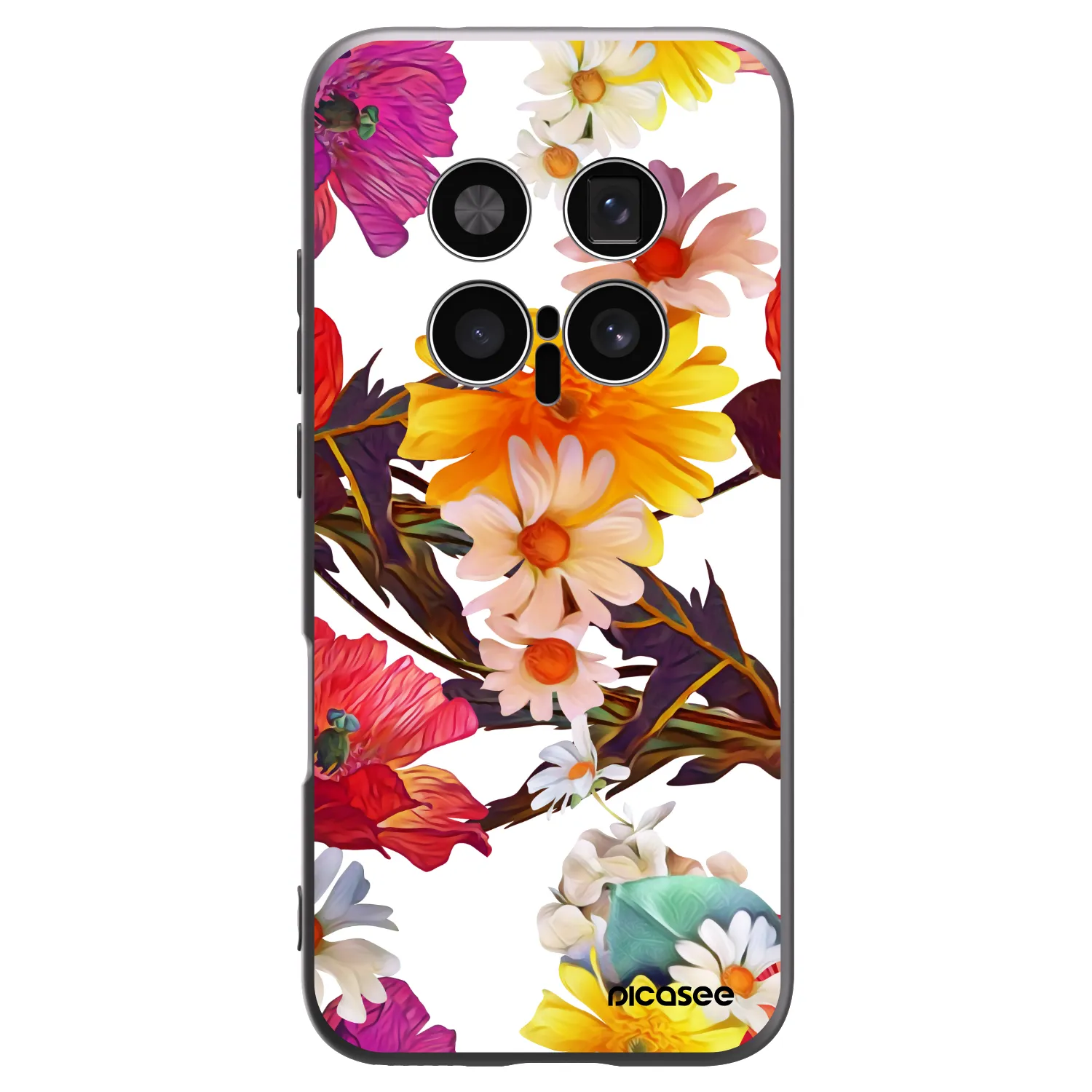 Picasee Μαύρη θήκη σιλικόνης για Honor Magic8 Pro 5G - Meadow