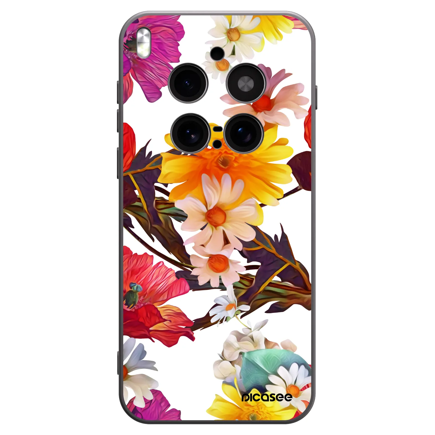 Picasee Μαύρη θήκη σιλικόνης για Vivo X300 Pro - Meadow