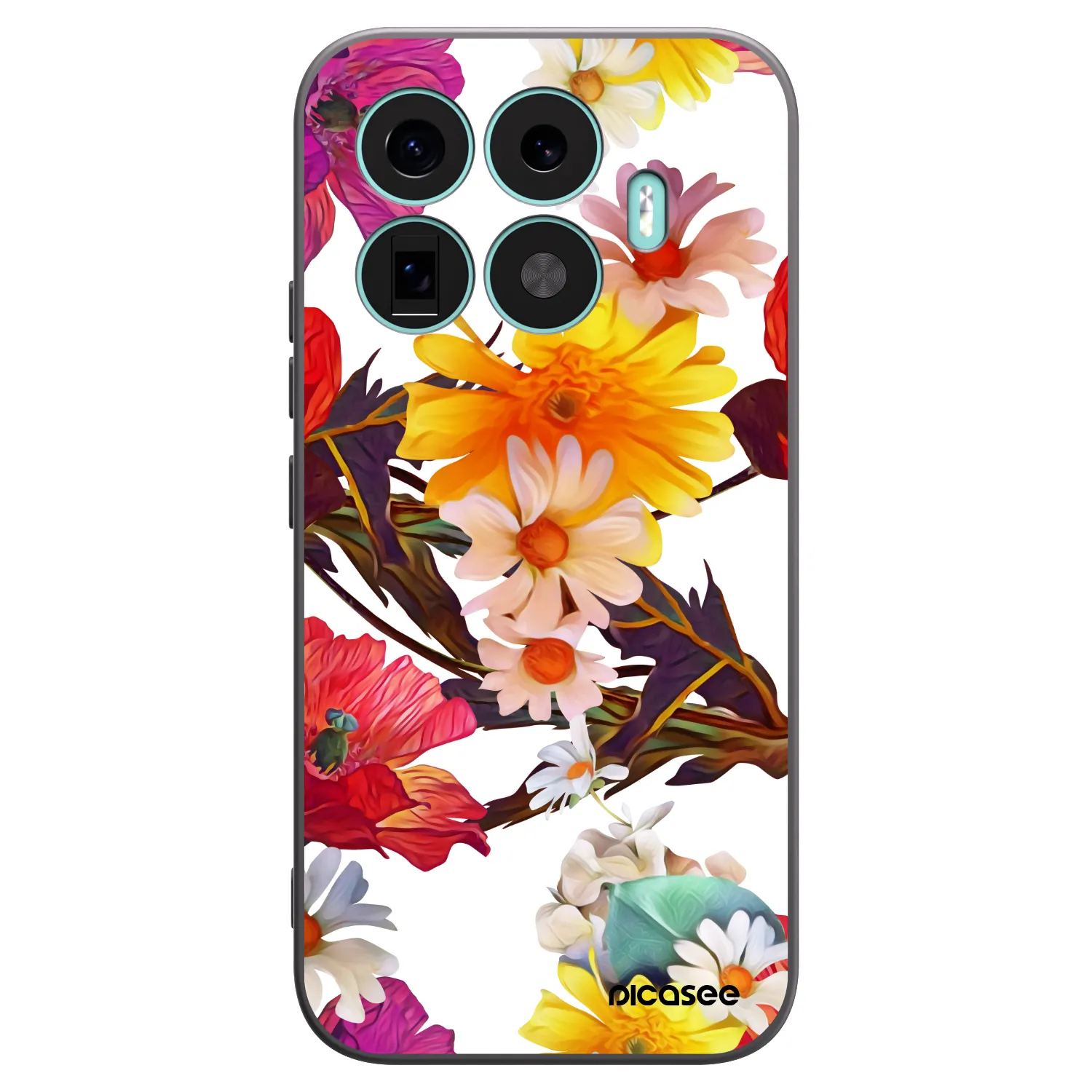 Picasee Μαύρη θήκη σιλικόνης για Xiaomi 17T - Meadow
