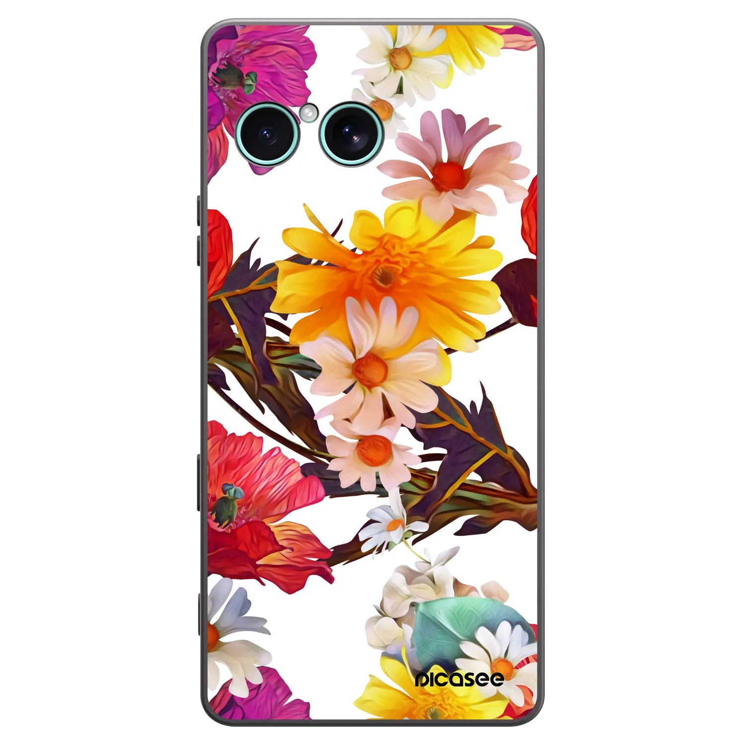Picasee Μαύρη θήκη σιλικόνης για Sony Xperia 10 VII - Meadow