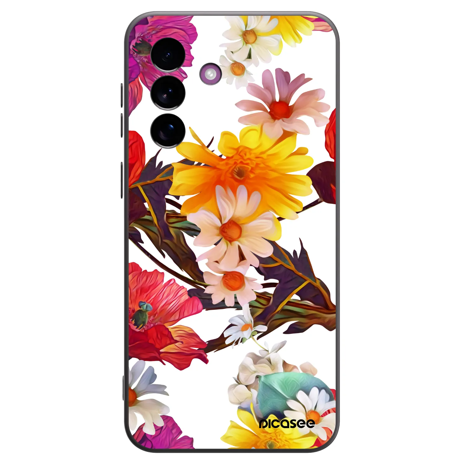 Picasee Μαύρη θήκη σιλικόνης για Samsung Galaxy A37 - Meadow