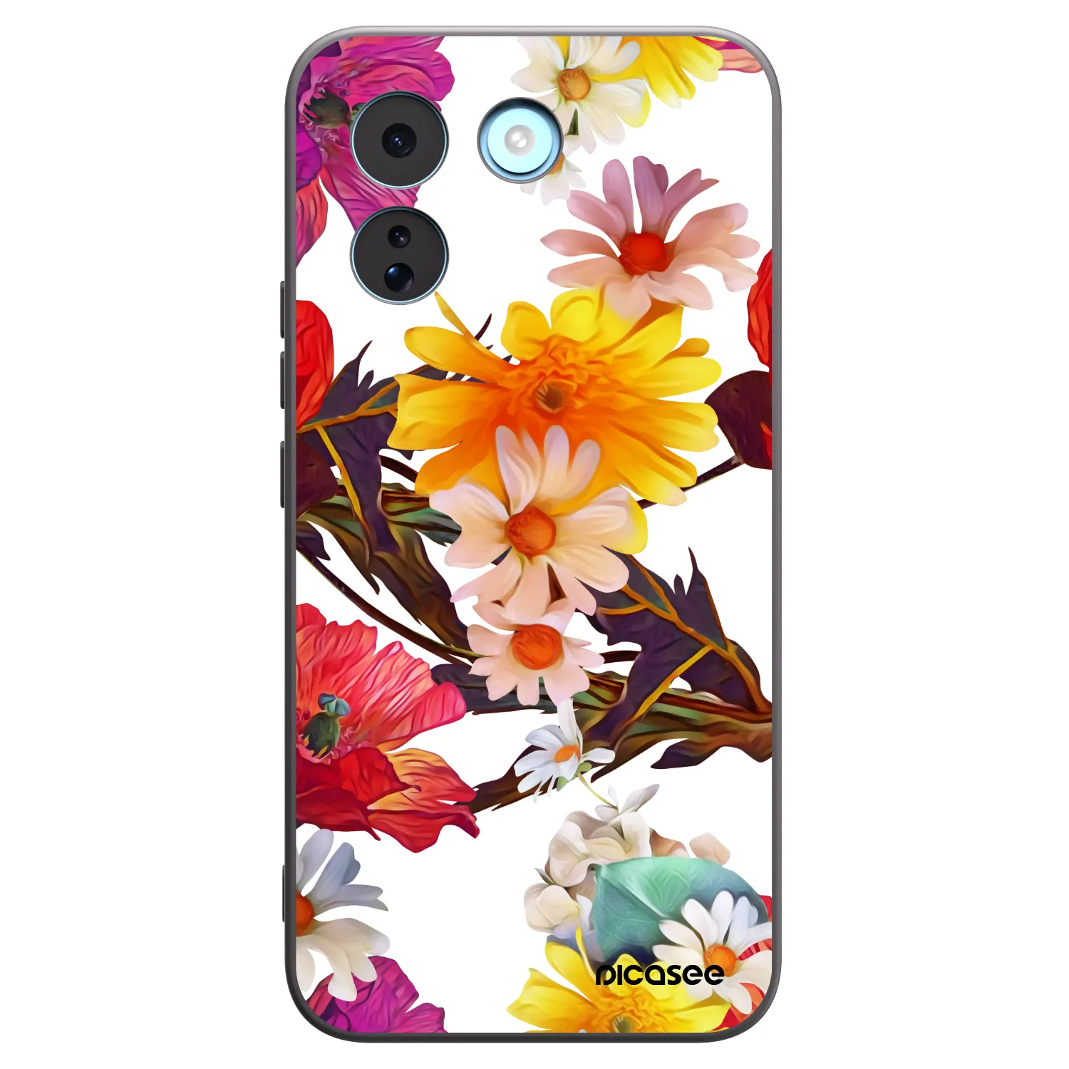 Picasee Μαύρη θήκη σιλικόνης για Xiaomi Redmi Note 17 Pro MAX 5G - Meadow