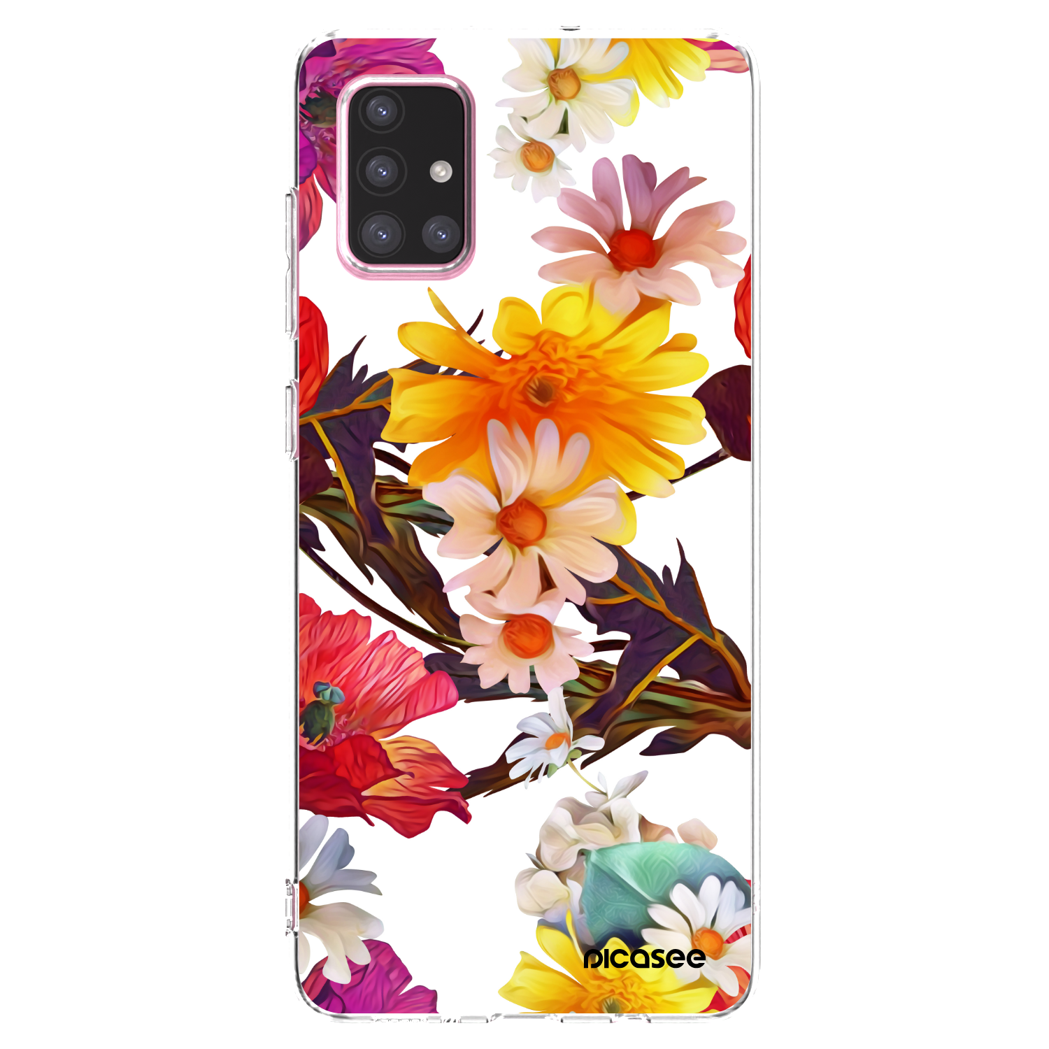 Picasee διαφανής θήκη σιλικόνης Samsung Galaxy A71 A715F - Meadow
