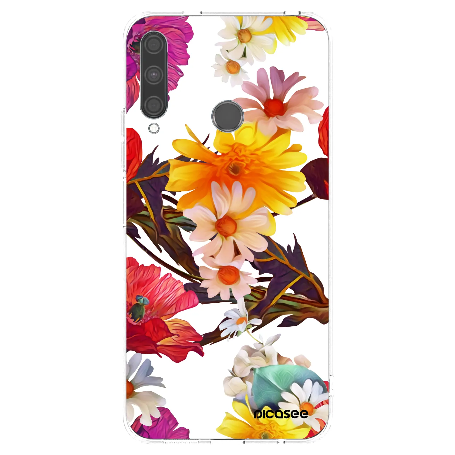 Picasee διαφανής θήκη σιλικόνης Huawei P40 Lite E - Meadow