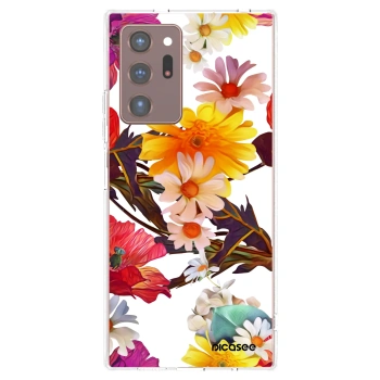 Picasee διαφανής θήκη σιλικόνης Samsung Galaxy Note 20 Ultra - Meadow