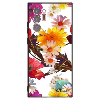 Picasee Μαύρη θήκη σιλικόνης για Samsung Galaxy Note 20 Ultra - Meadow