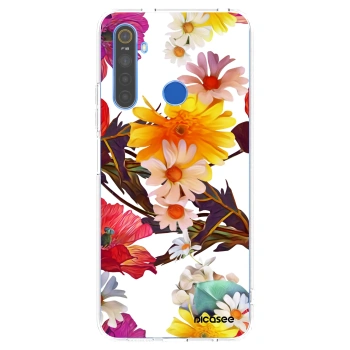 Picasee διαφανής θήκη σιλικόνης Realme 5 - Meadow