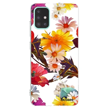 Picasee διαφανής θήκη σιλικόνης Samsung Galaxy M31s - Meadow