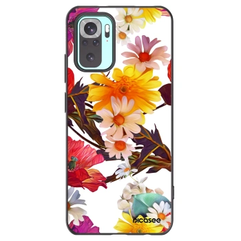 Picasee Μαύρη θήκη σιλικόνης για Xiaomi Redmi Note 10 Pro - Meadow