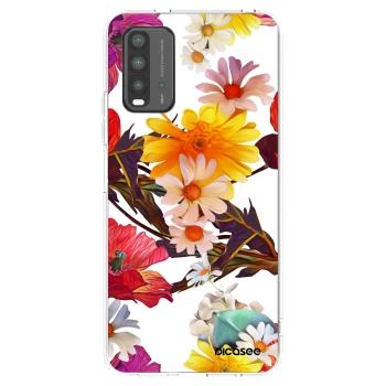 Picasee διαφανής θήκη σιλικόνης Xiaomi Redmi 9T - Meadow