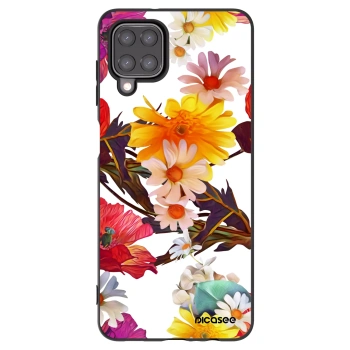 Picasee Μαύρη θήκη σιλικόνης για Samsung Galaxy M12 M127F - Meadow