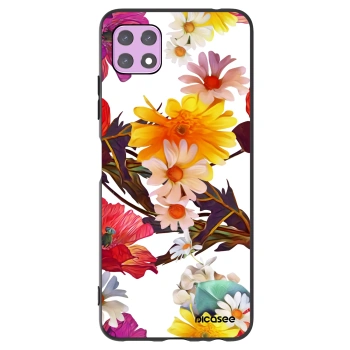 Picasee Μαύρη θήκη σιλικόνης για Samsung Galaxy A22 A226B 5G - Meadow