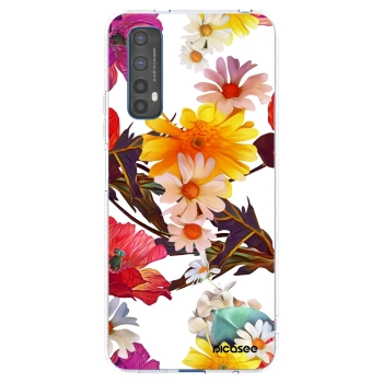 Picasee διαφανής θήκη σιλικόνης Realme 7 - Meadow